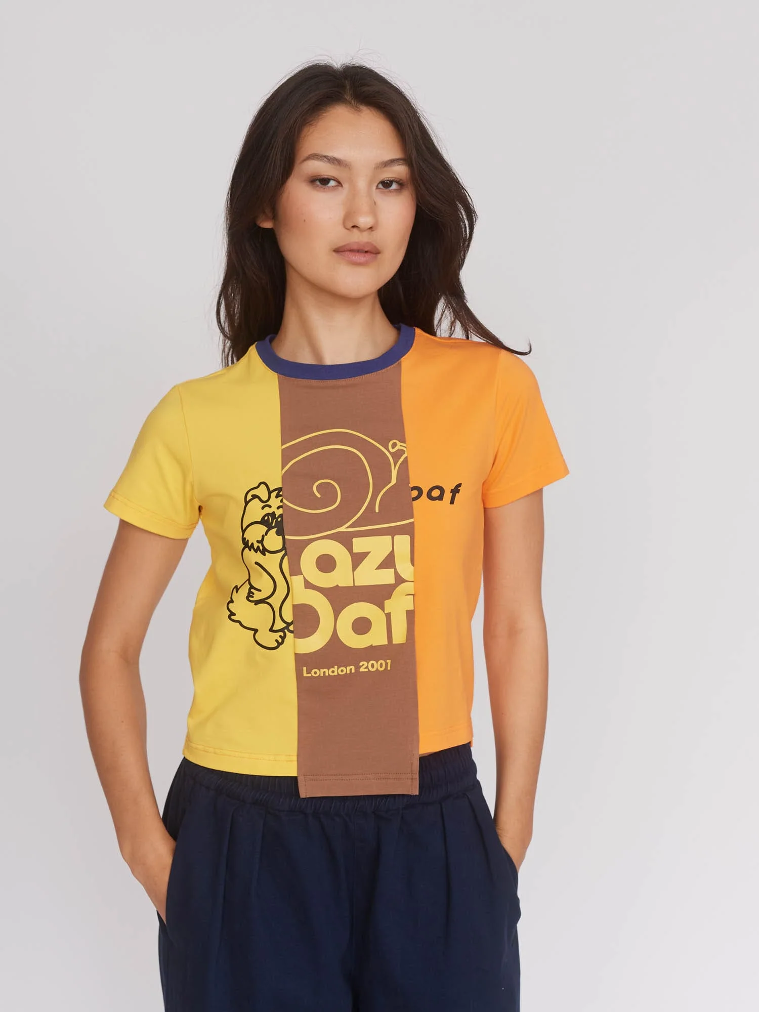Cut And Sew Fitted Tee