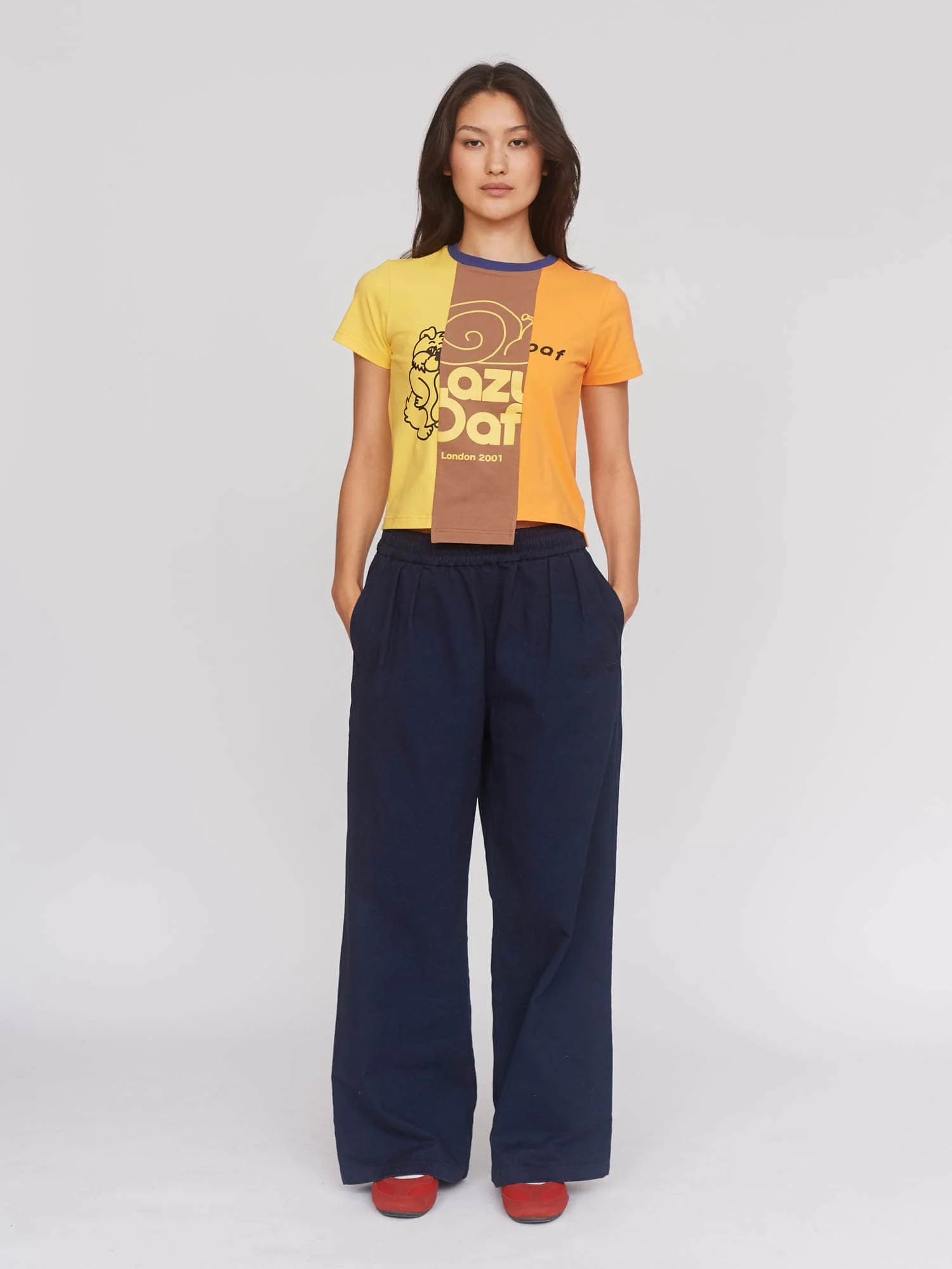Cut And Sew Fitted Tee - Image 6