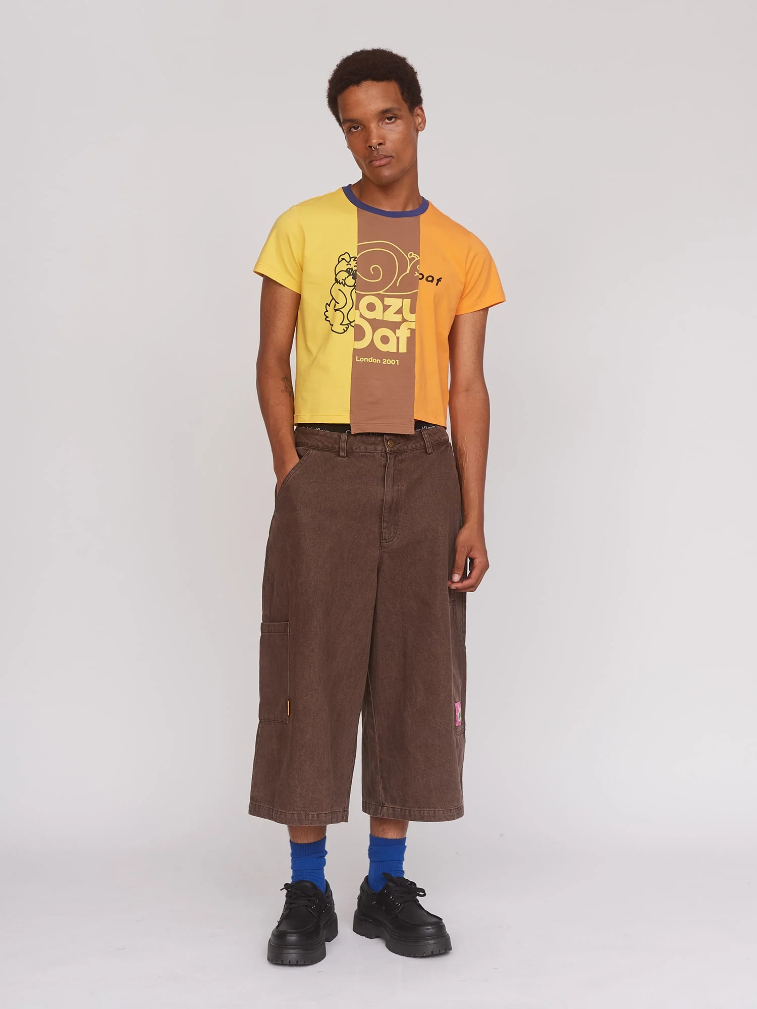 Cut And Sew Fitted Tee - Image 8