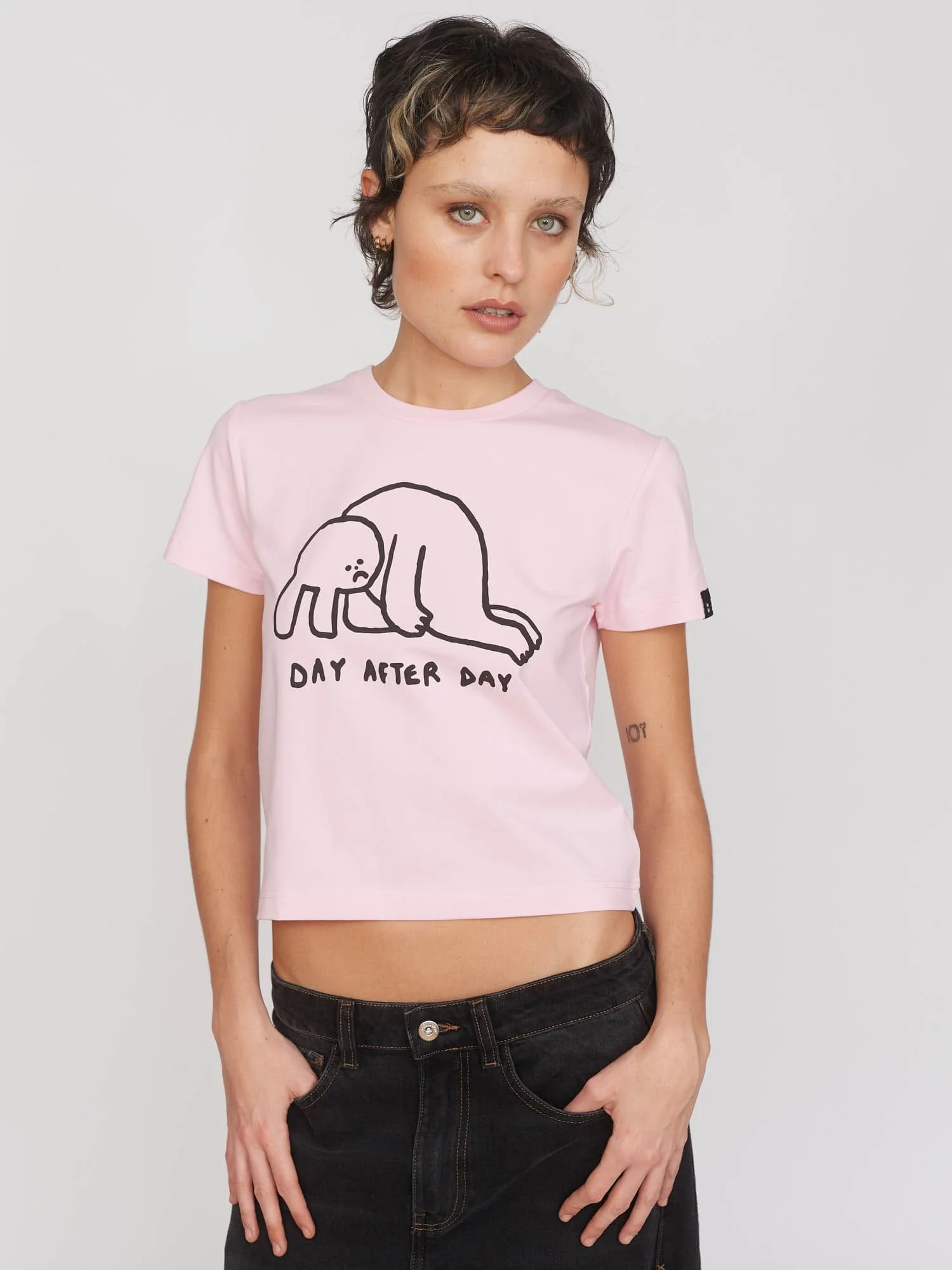 Day After Day Fitted Tee