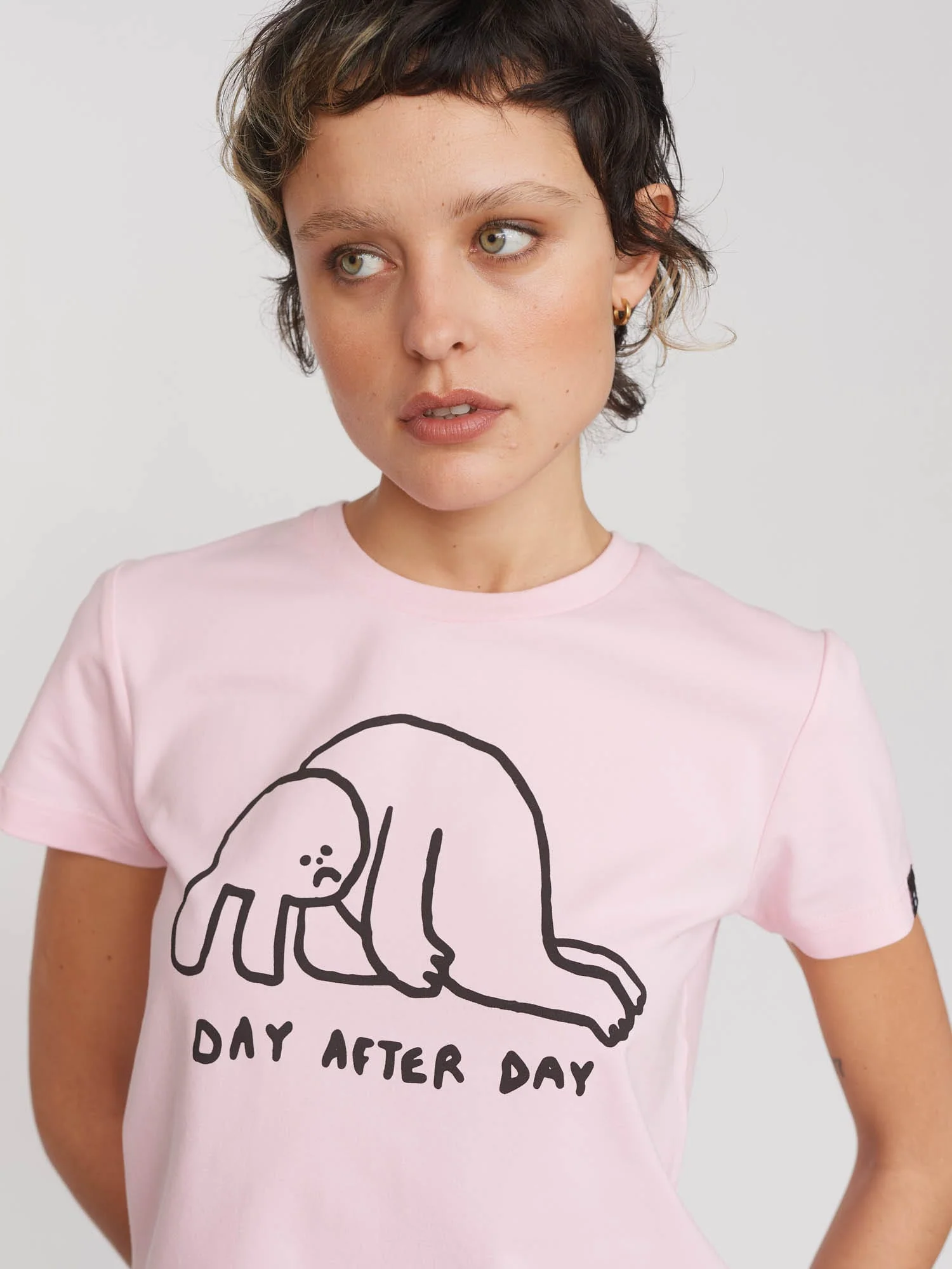 Day After Day Fitted Tee - Image 2