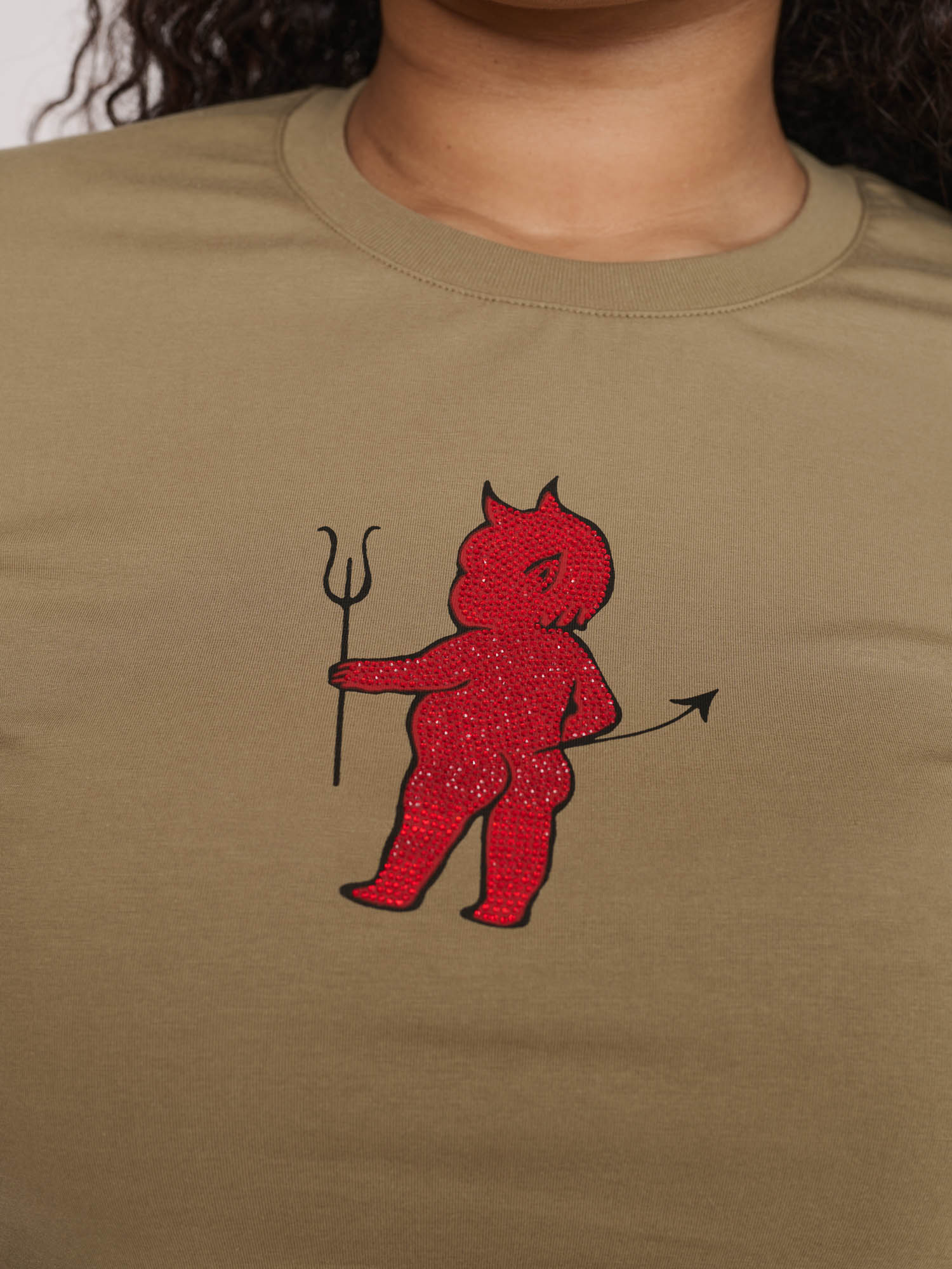 Devil In The Detail Fitted Tee - Image 2