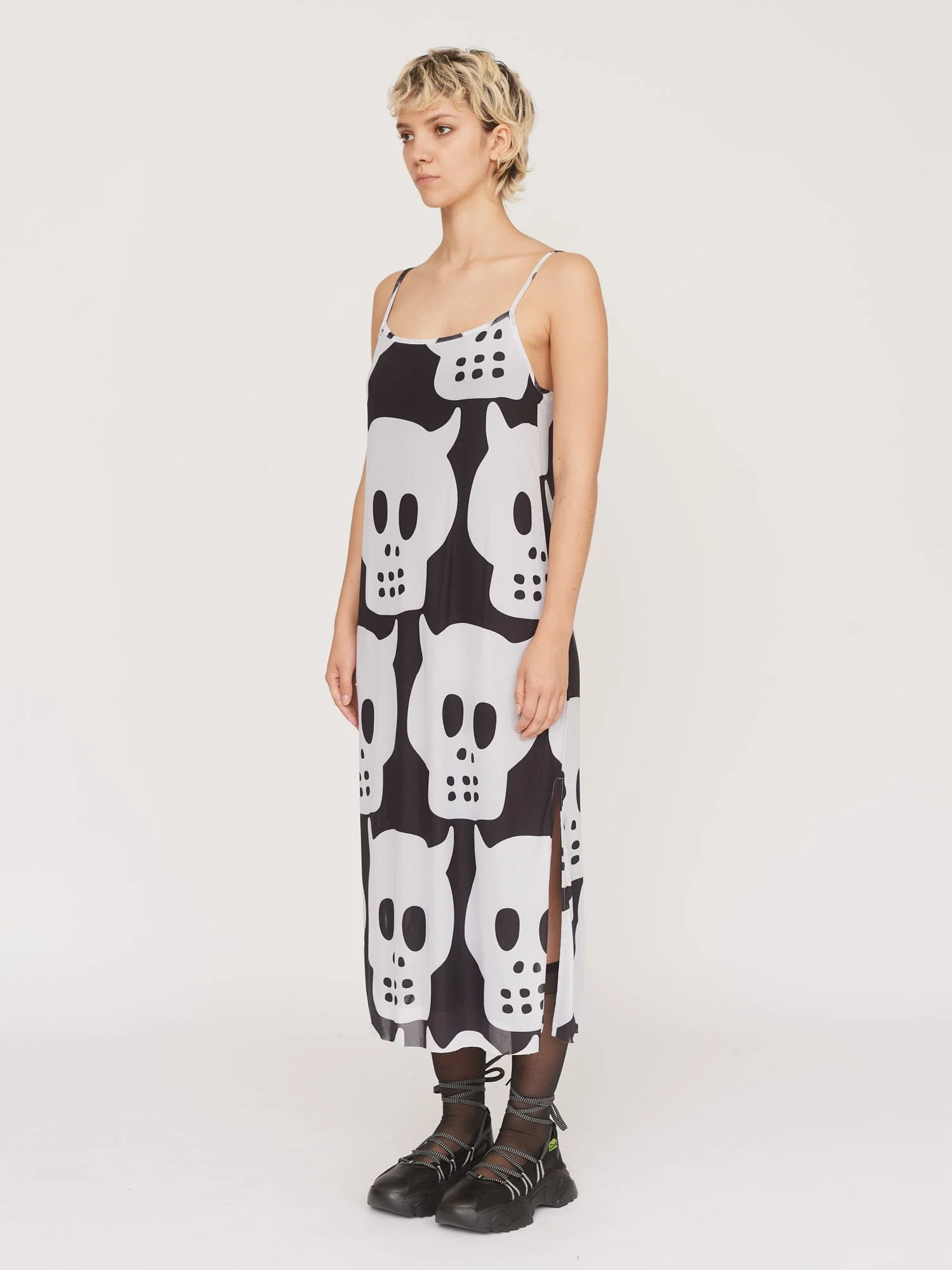 Devil Mesh Dress - Image 5