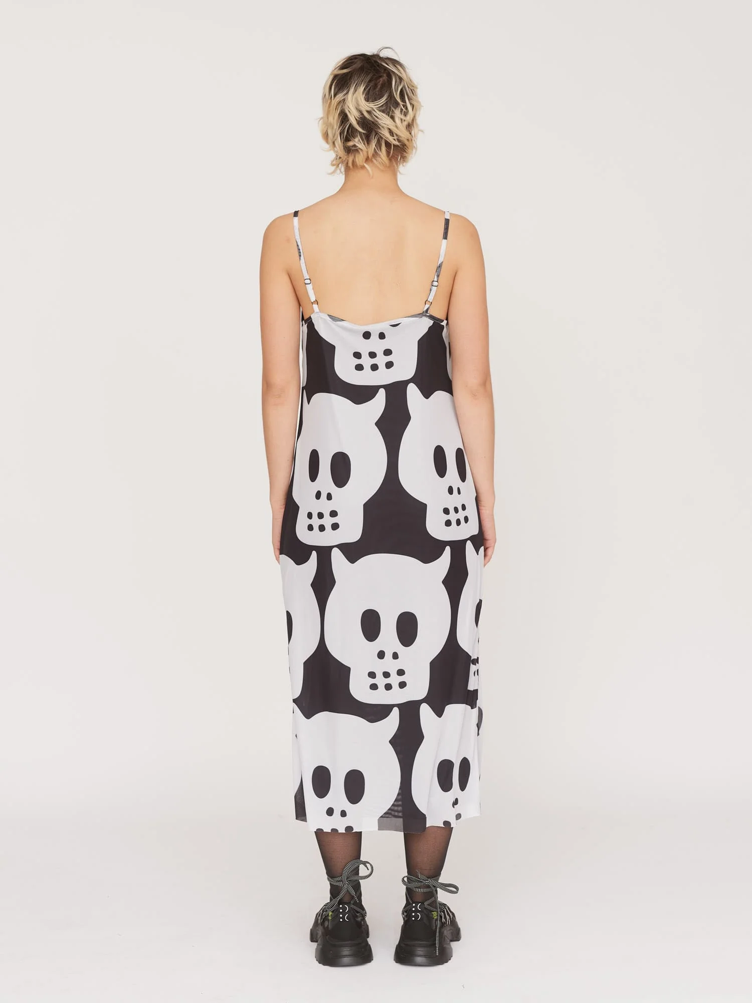 Devil Mesh Dress - Image 7