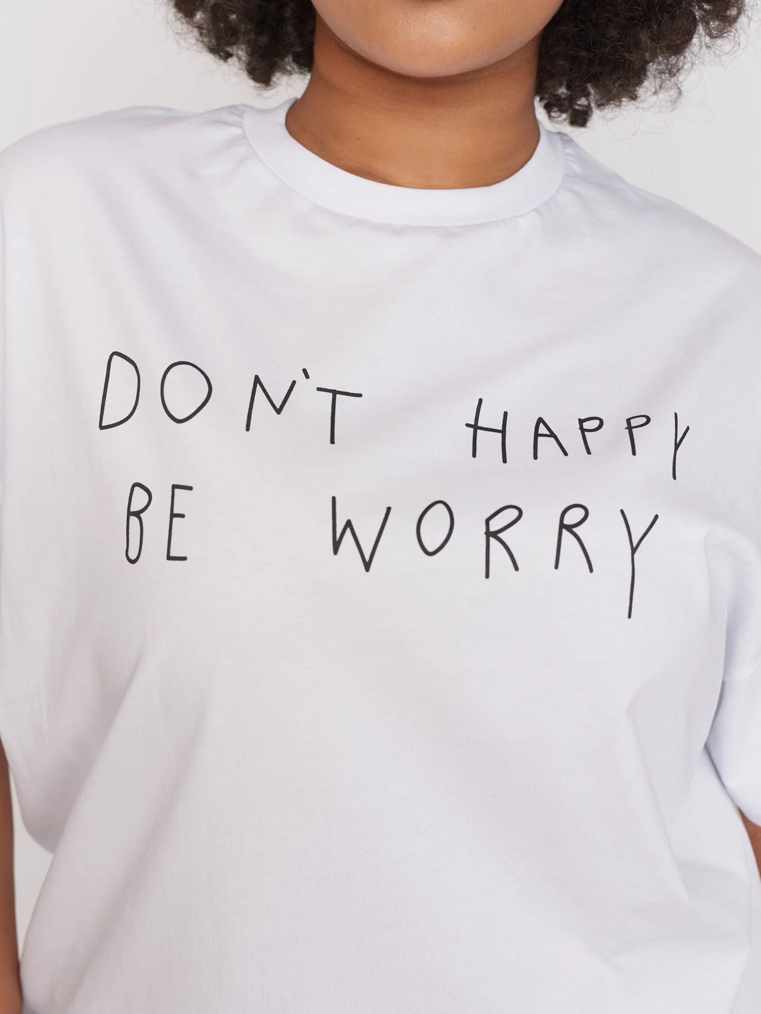 Dont Happy Be Worry T-shirt - Image 4