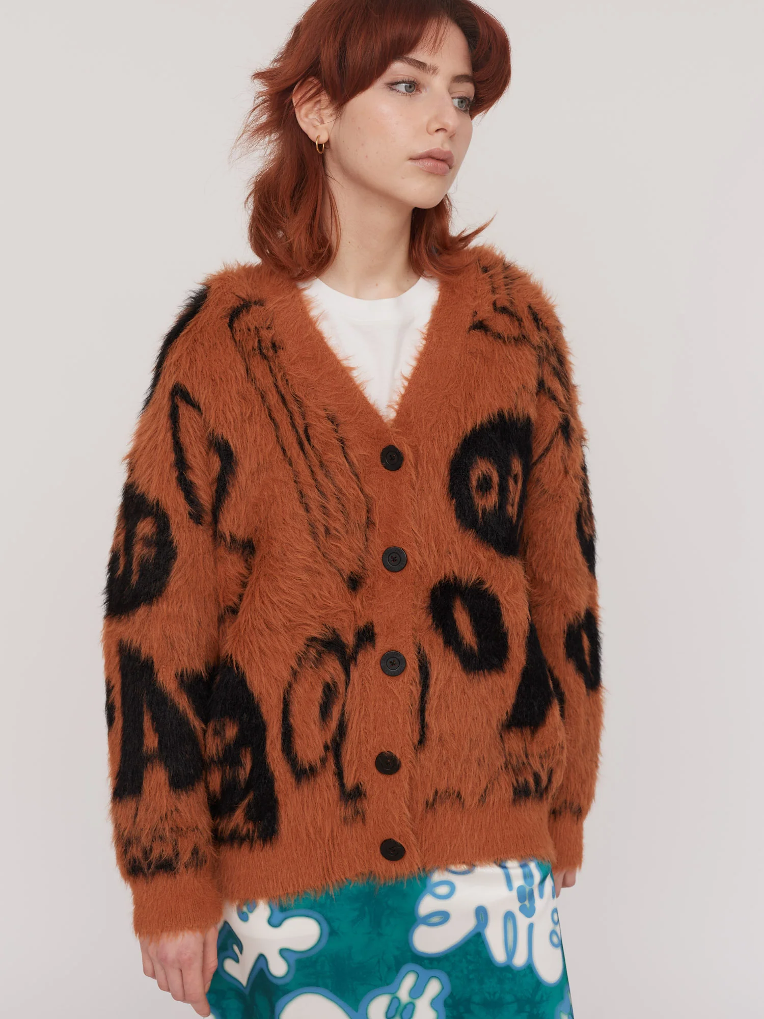 Doodle Knit Cardigan - Image 3