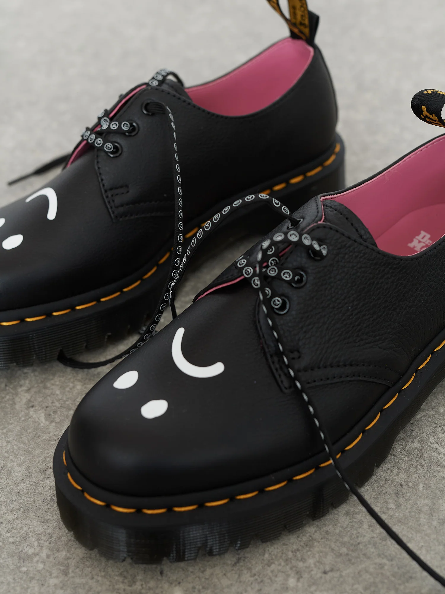 Dr. Martens x LO Bex Happy Sad Lace Up Shoes - Image 3
