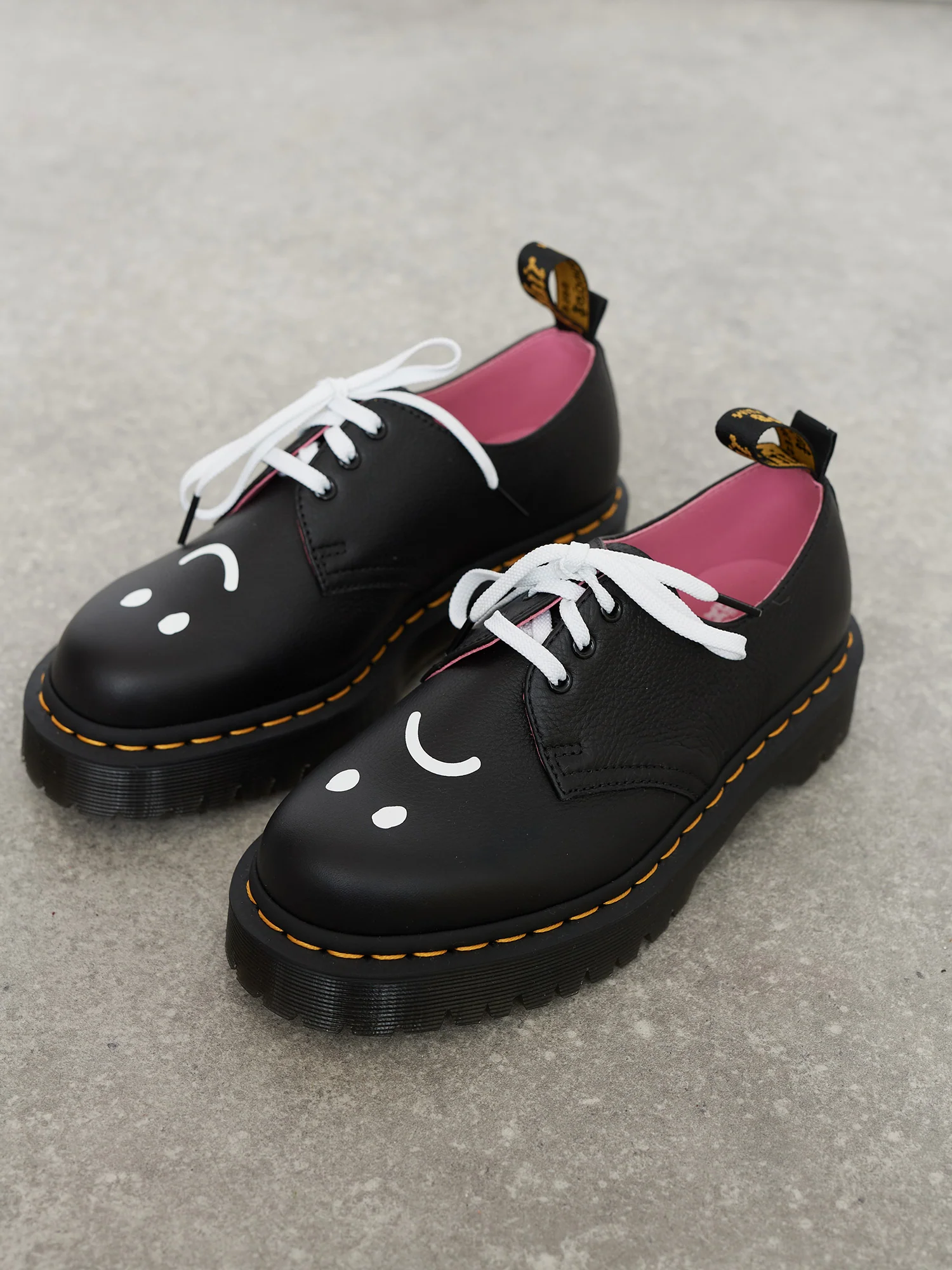 Dr. Martens x LO Bex Happy Sad Lace Up Shoes - Image 4