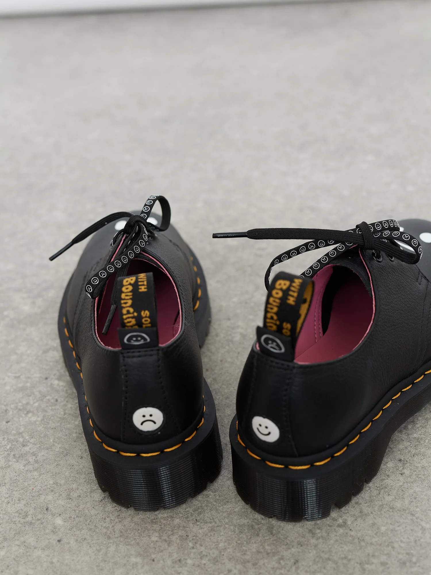 Dr. Martens x LO Bex Happy Sad Lace Up Shoes - Image 7