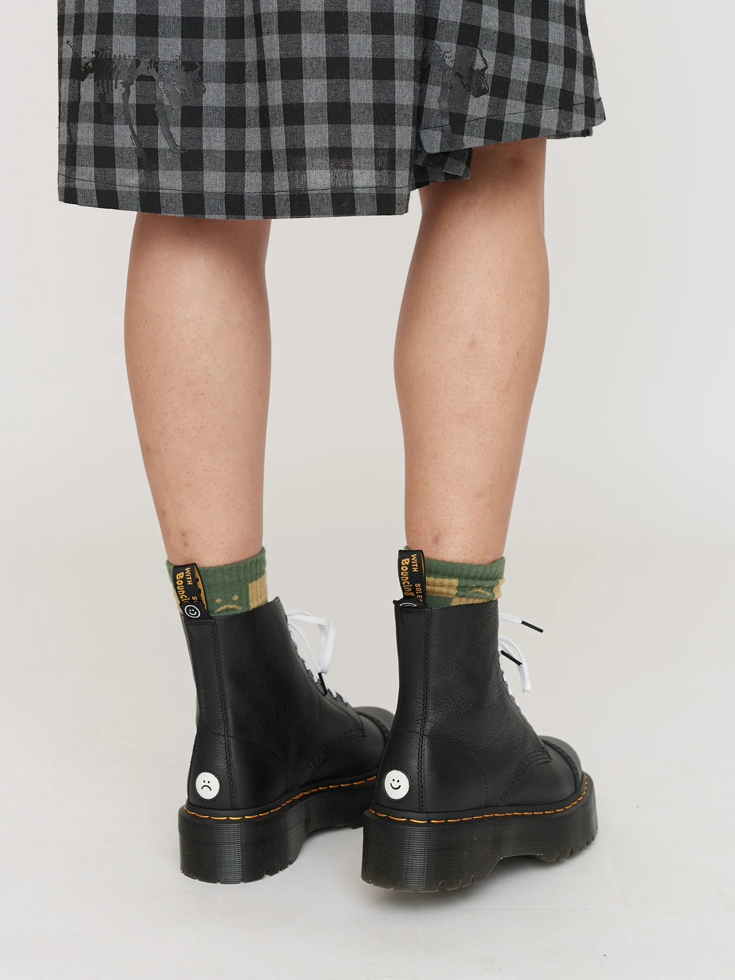 Dr. Martens x LO Sinclair Happy Sad Platform Boots - Image 5