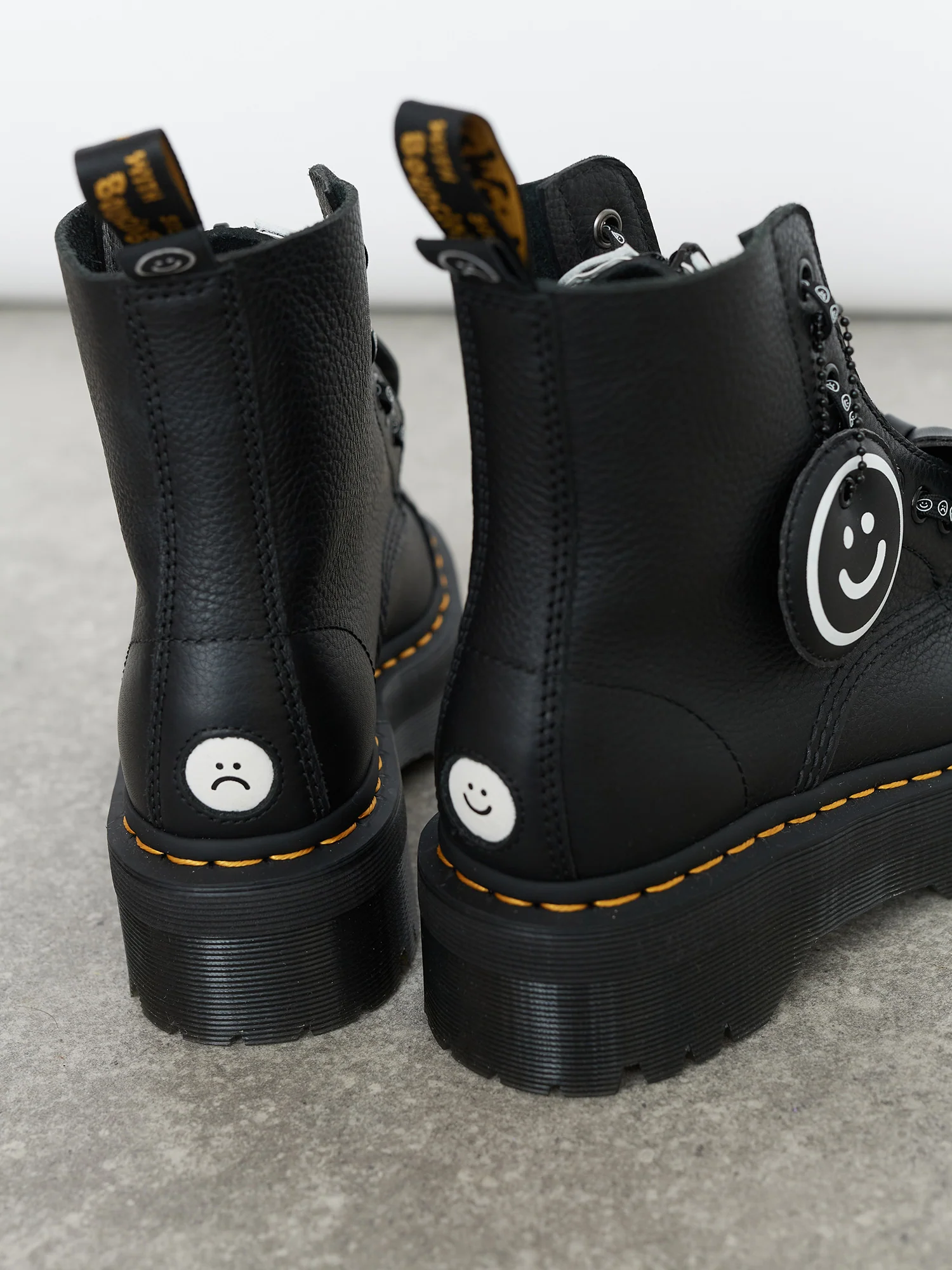 Dr. Martens x LO Sinclair Happy Sad Platform Boots - Image 8
