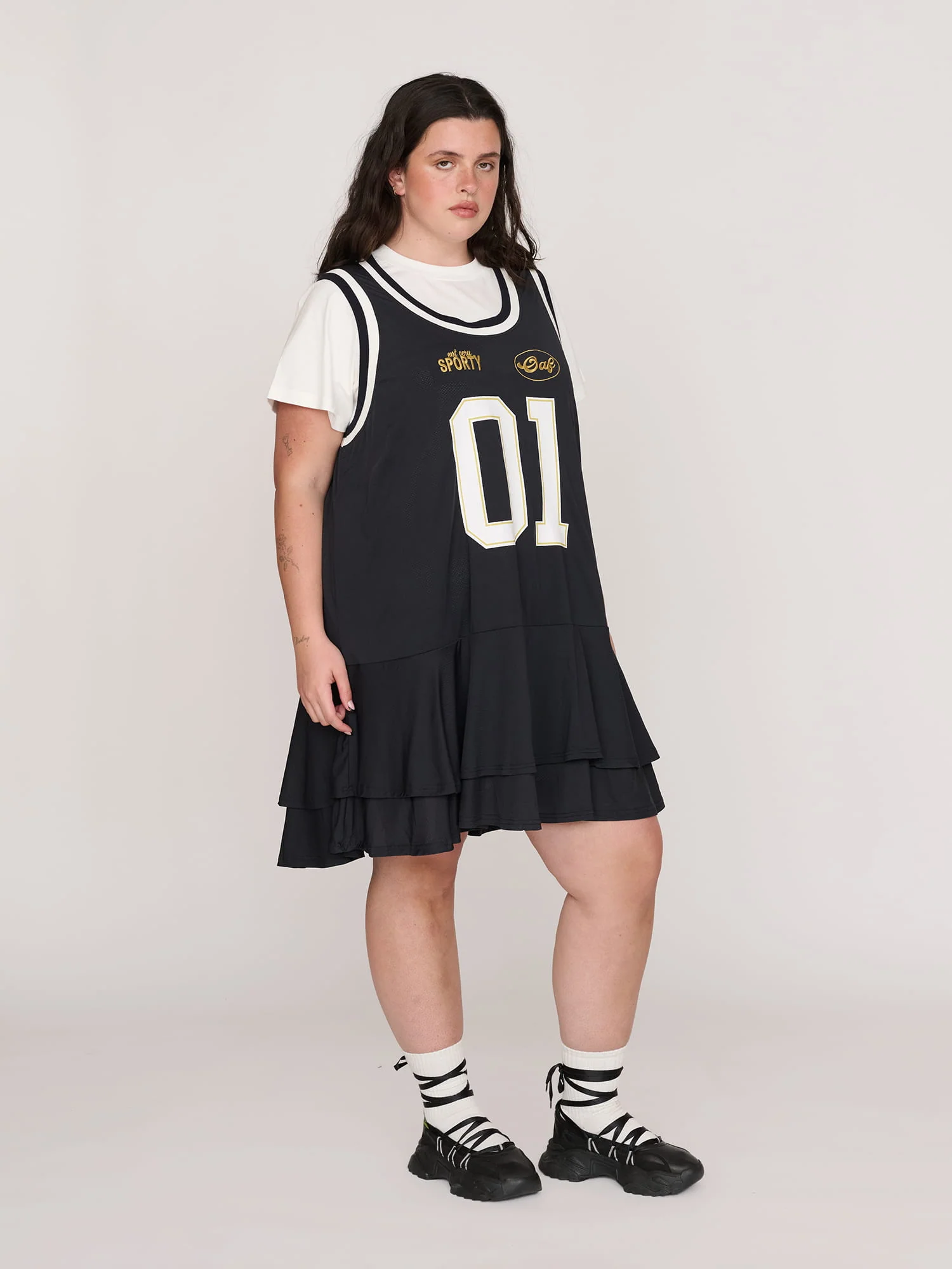 Dropped The Ball T-shirt Dress - Image 2
