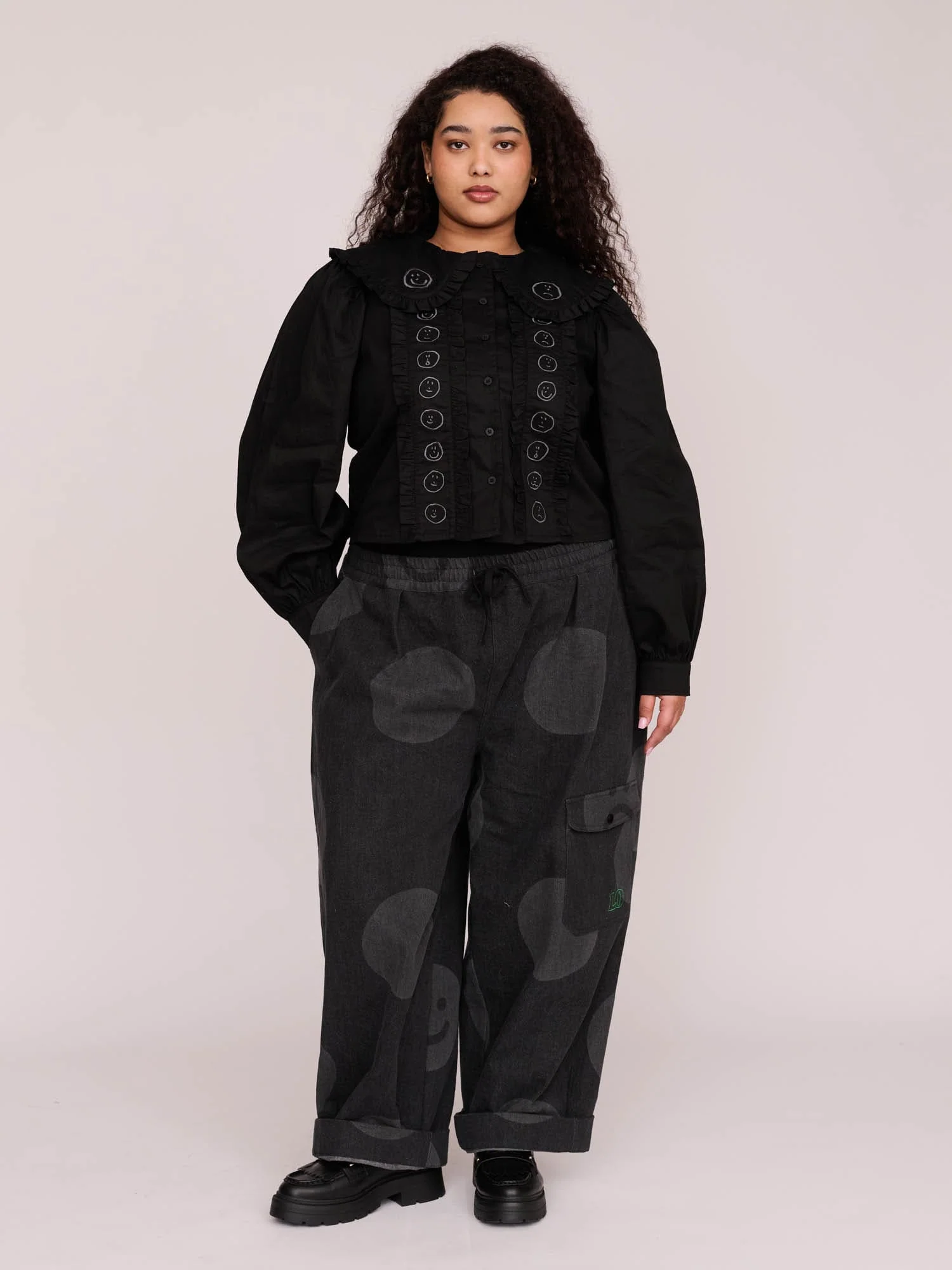 Emotions Embroidered Shirt - Image 3