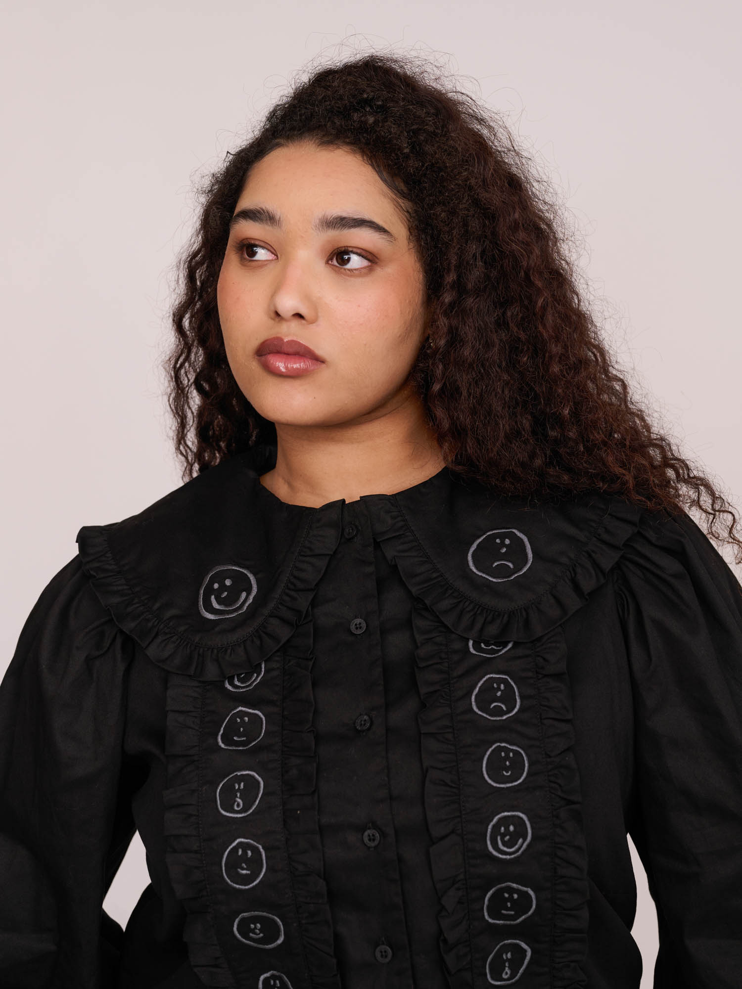 Emotions Embroidered Shirt - Image 5
