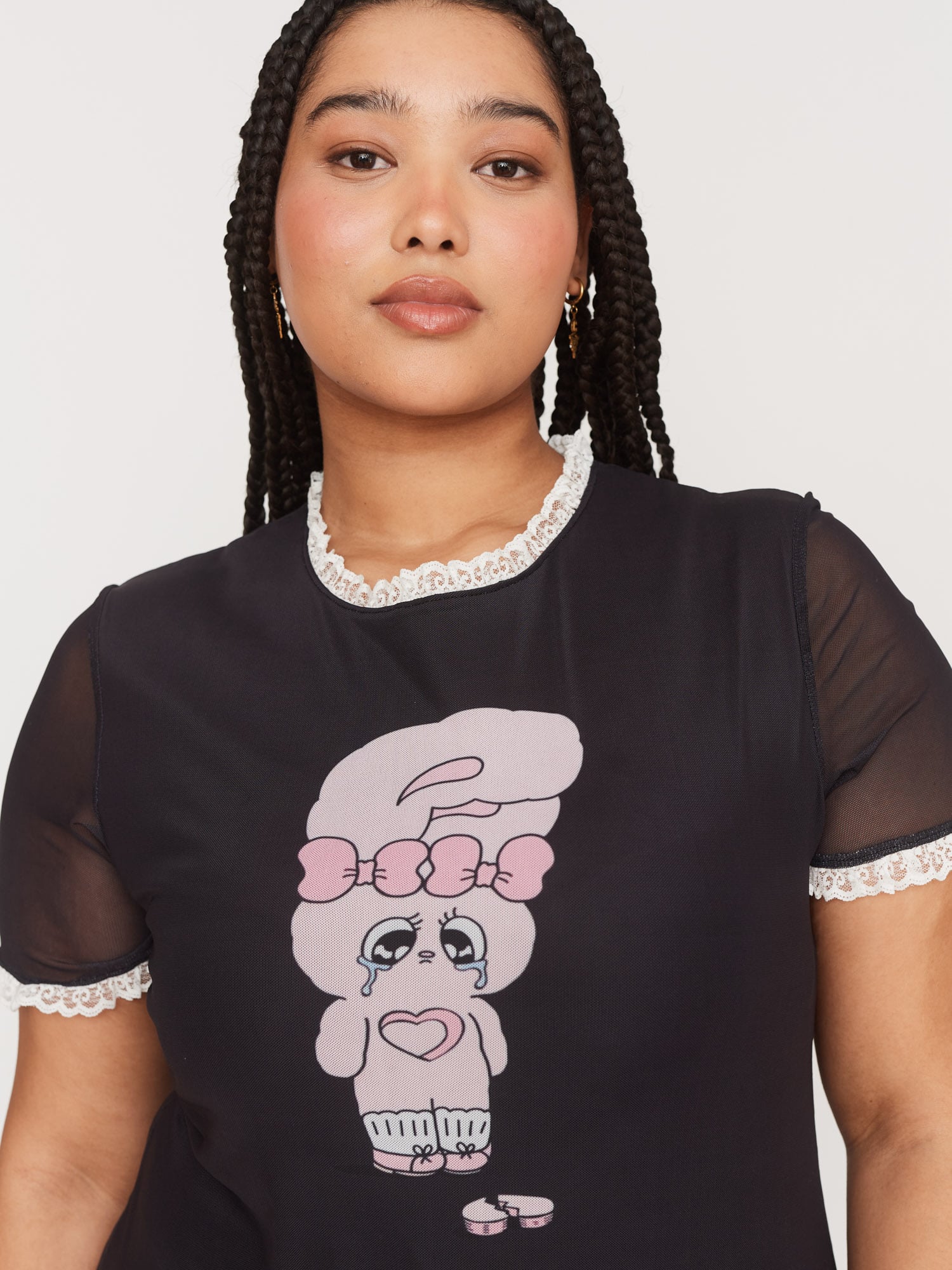 Esther Bunny Fitted Mini Dress - Image 2