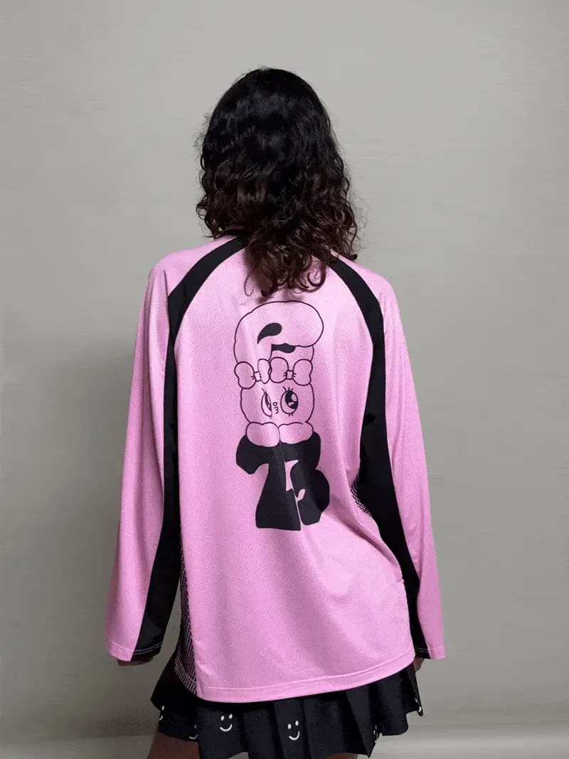 Esther Bunny Football Top - Image 2