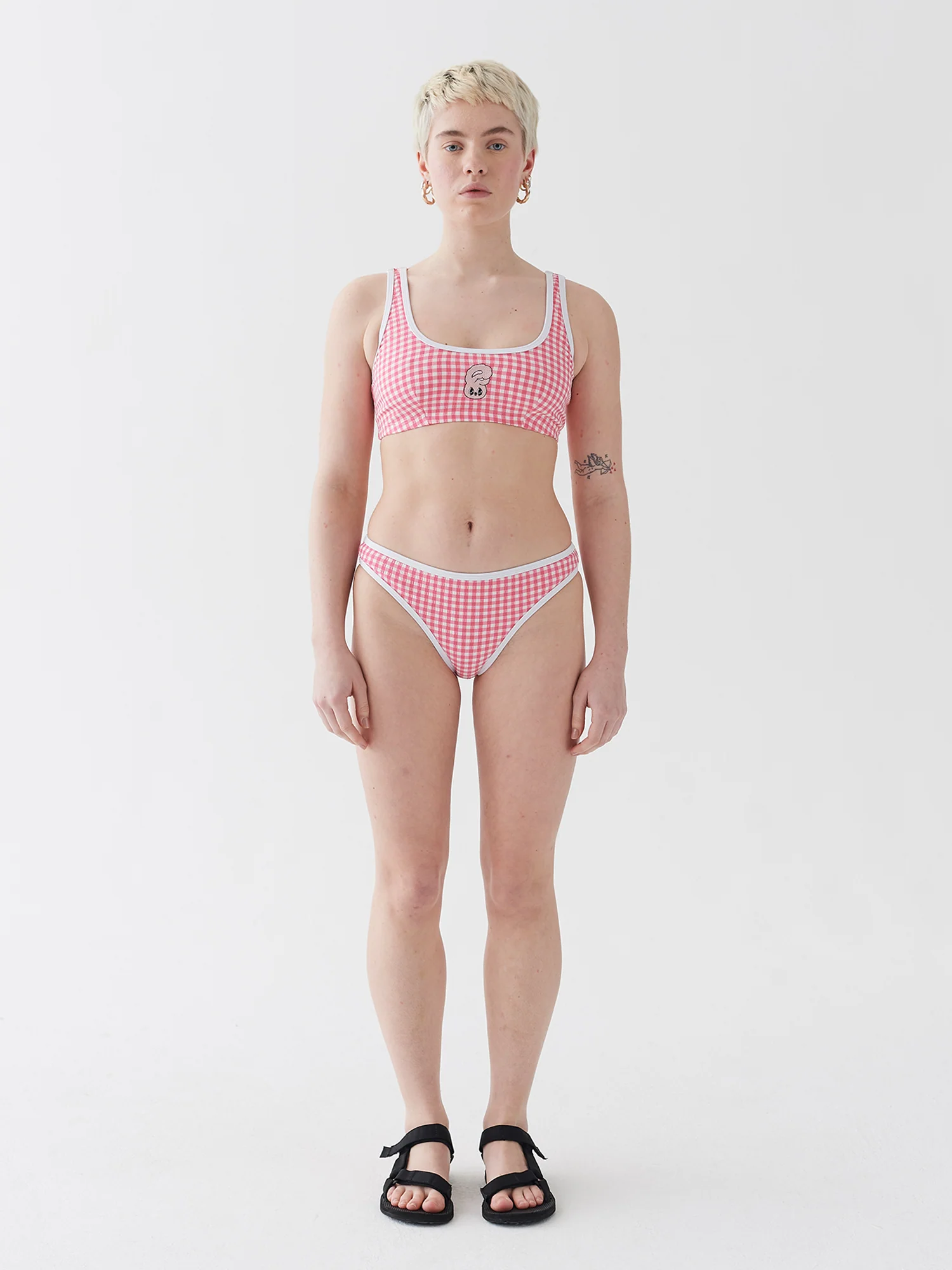 Esther Loves Oaf Esther Gingham Bikini Top - Image 5