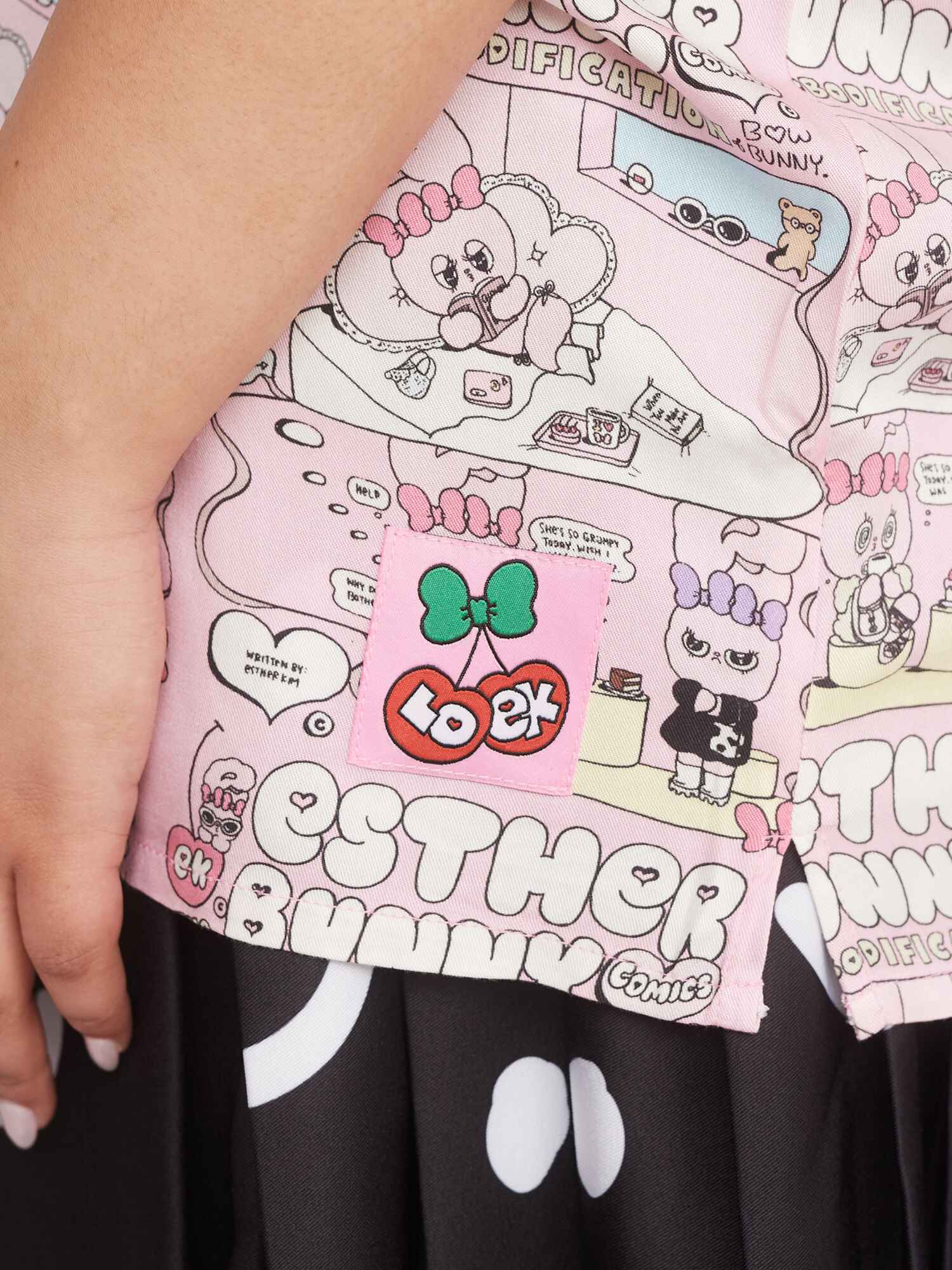 Esther x Lazy Oaf Bowling Shirt - Image 3