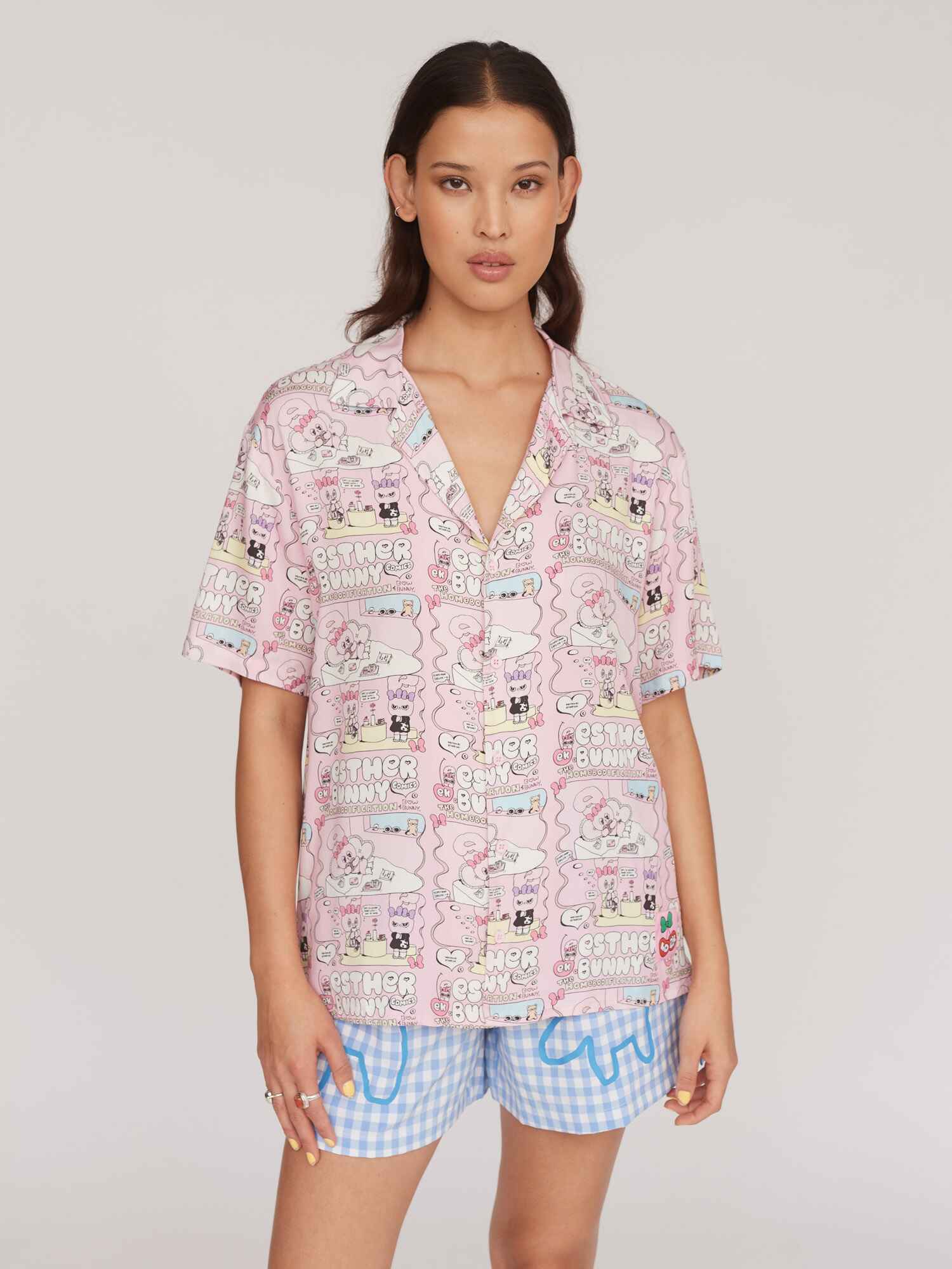 Esther x Lazy Oaf Bowling Shirt - Image 4