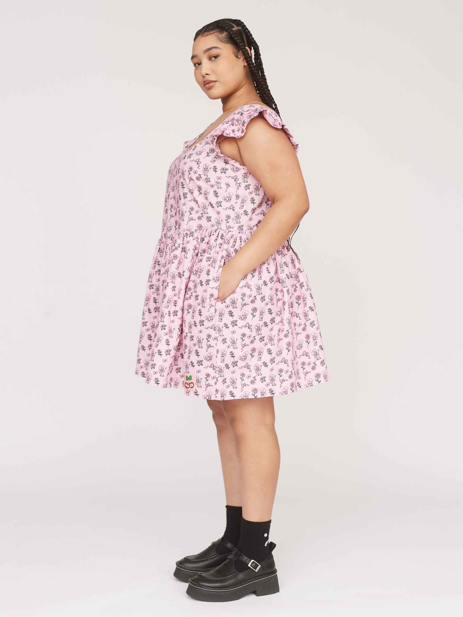 Esther x Lazy Oaf Smock Dress - Image 7