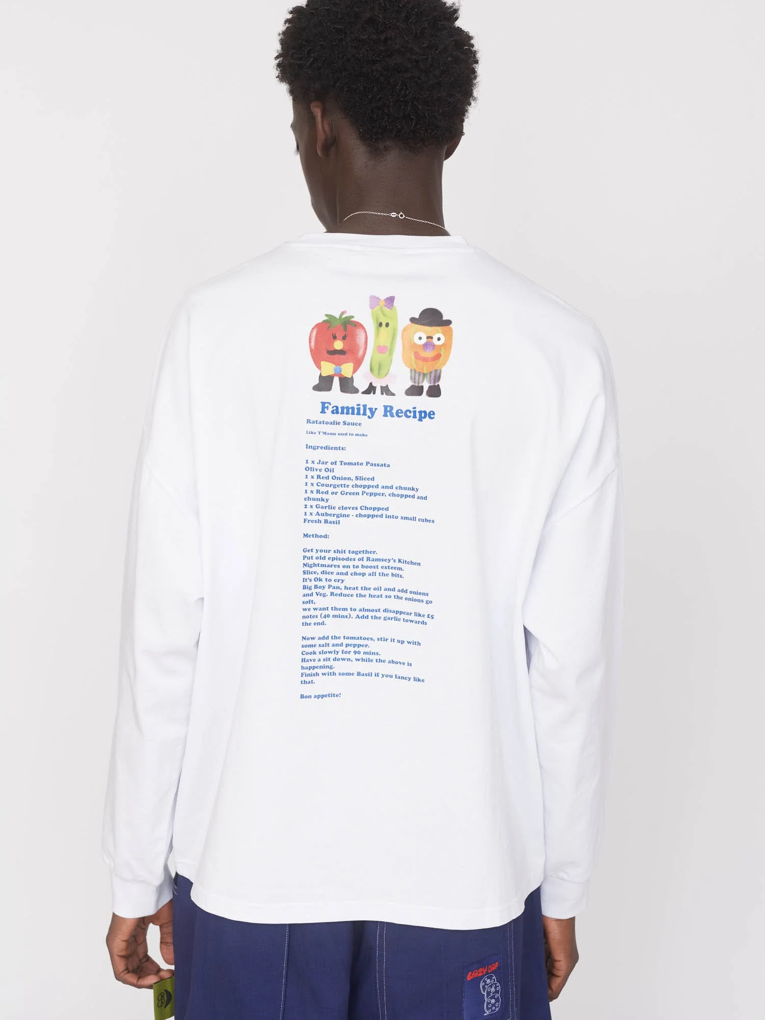 Family Recipe Long Sleeve Tee - Image 3