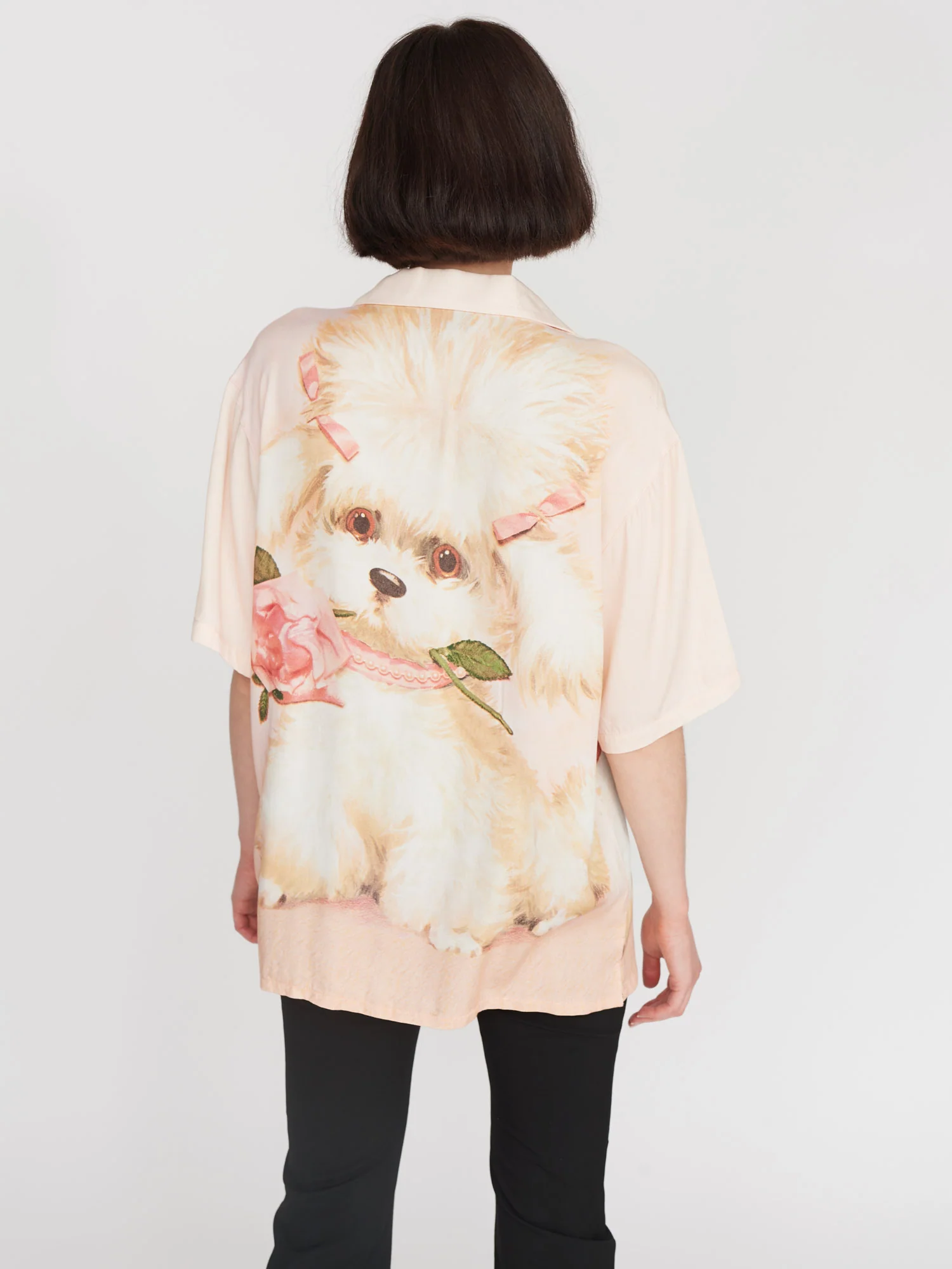 Fancy Pants Poodle Bowling Shirt - Image 3