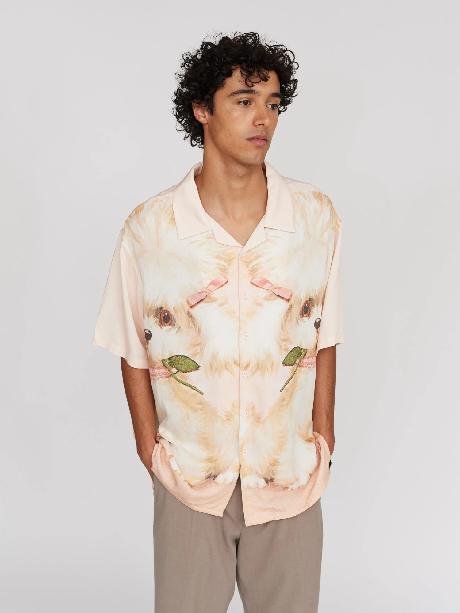 Fancy Pants Poodle Bowling Shirt - Image 4