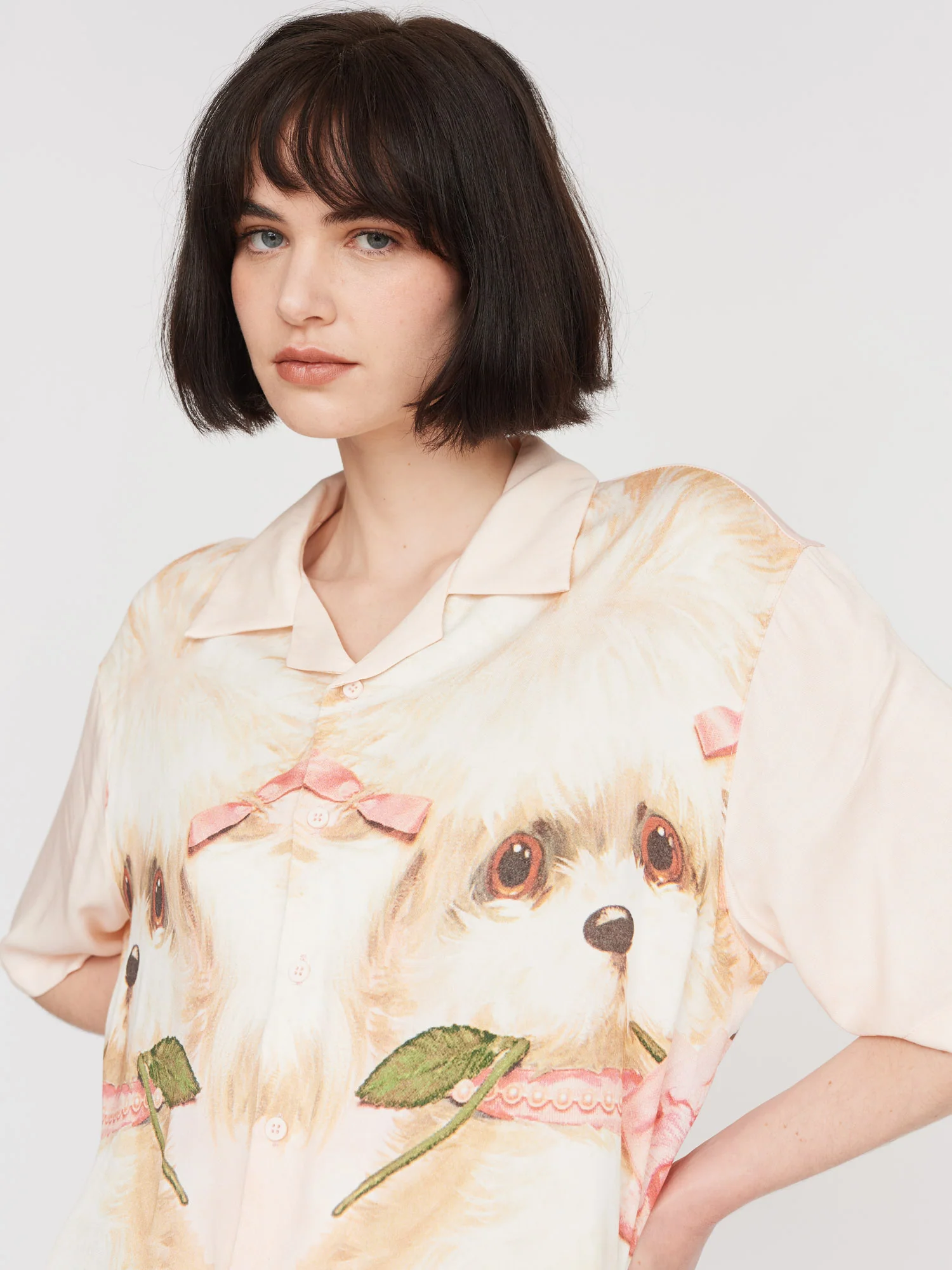 Fancy Pants Poodle Bowling Shirt - Image 7
