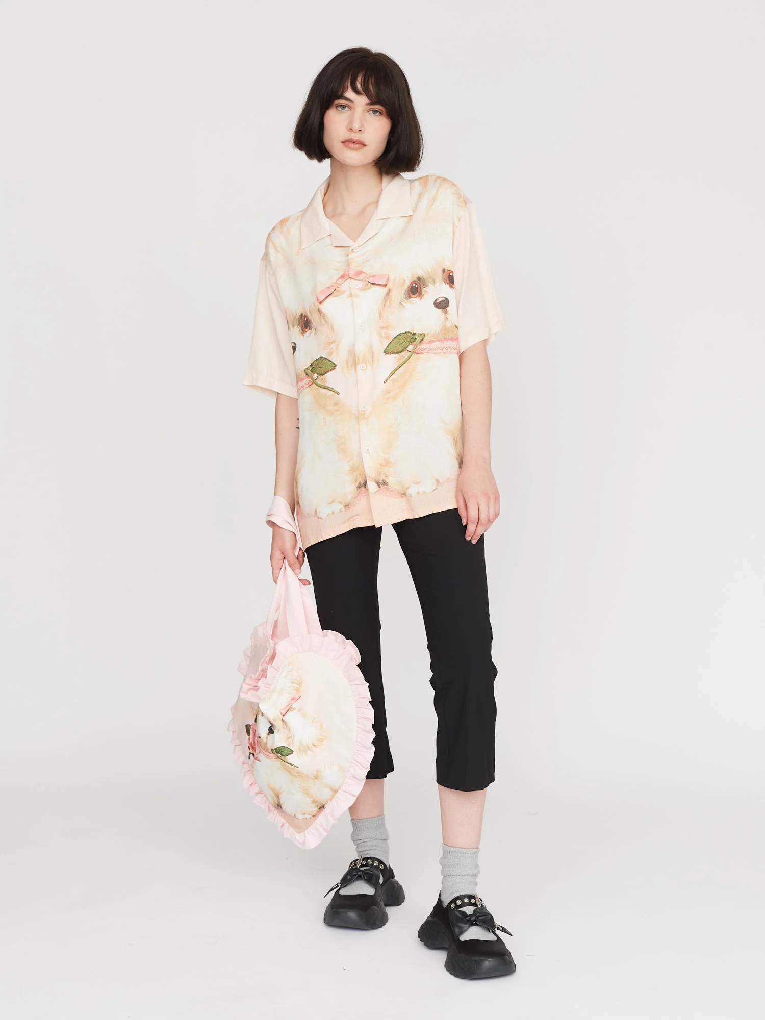 Fancy Pants Poodle Bowling Shirt - Image 9