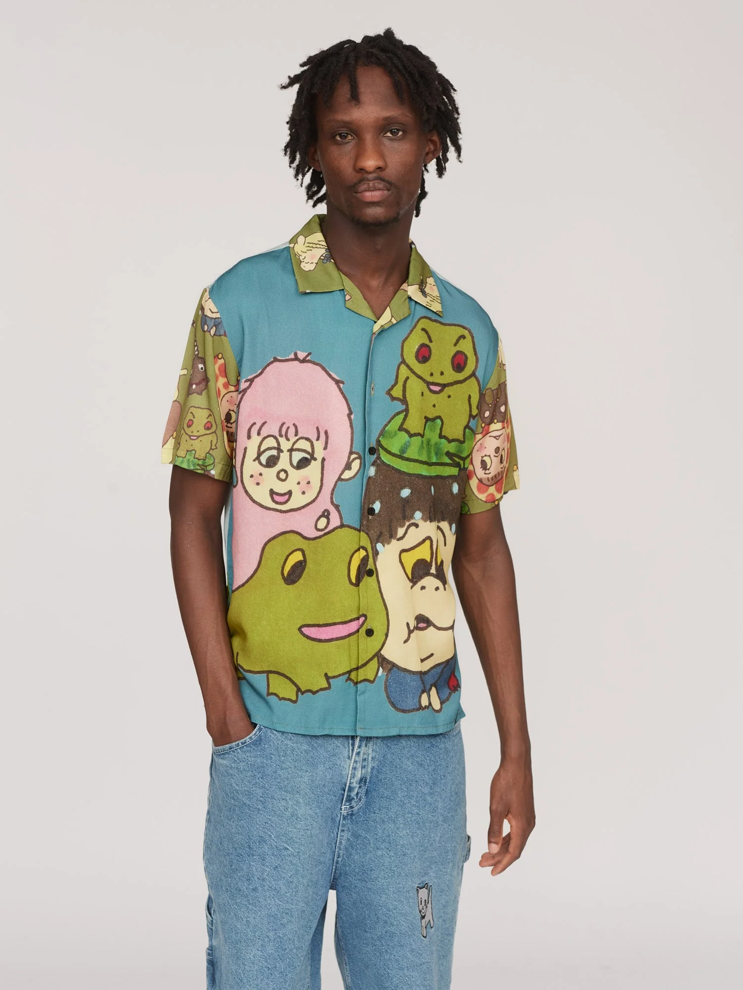 Fantasy Gang Bowling Shirt - Image 4