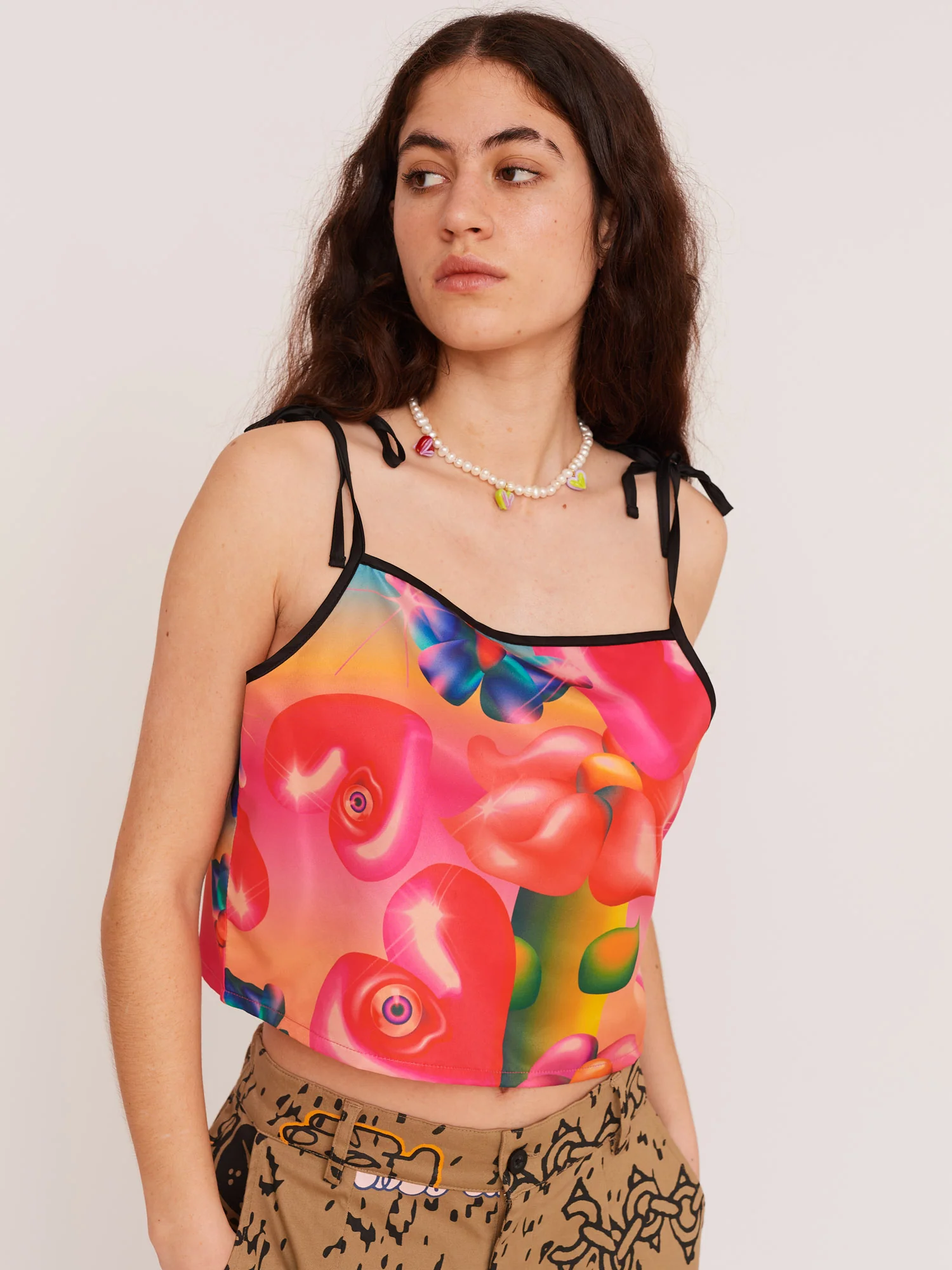Favourite Things Tie Shoulder Top