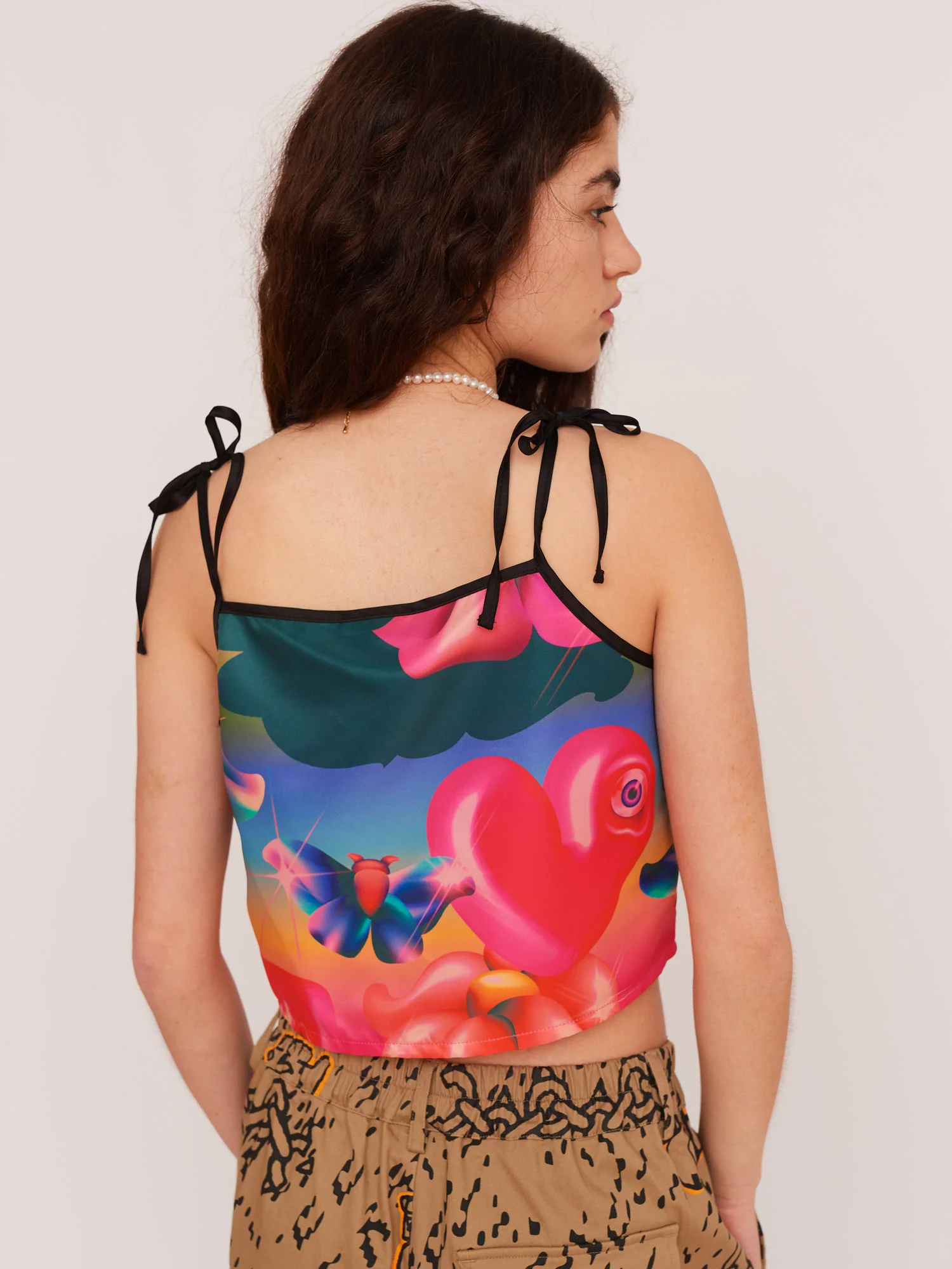 Favourite Things Tie Shoulder Top - Image 4