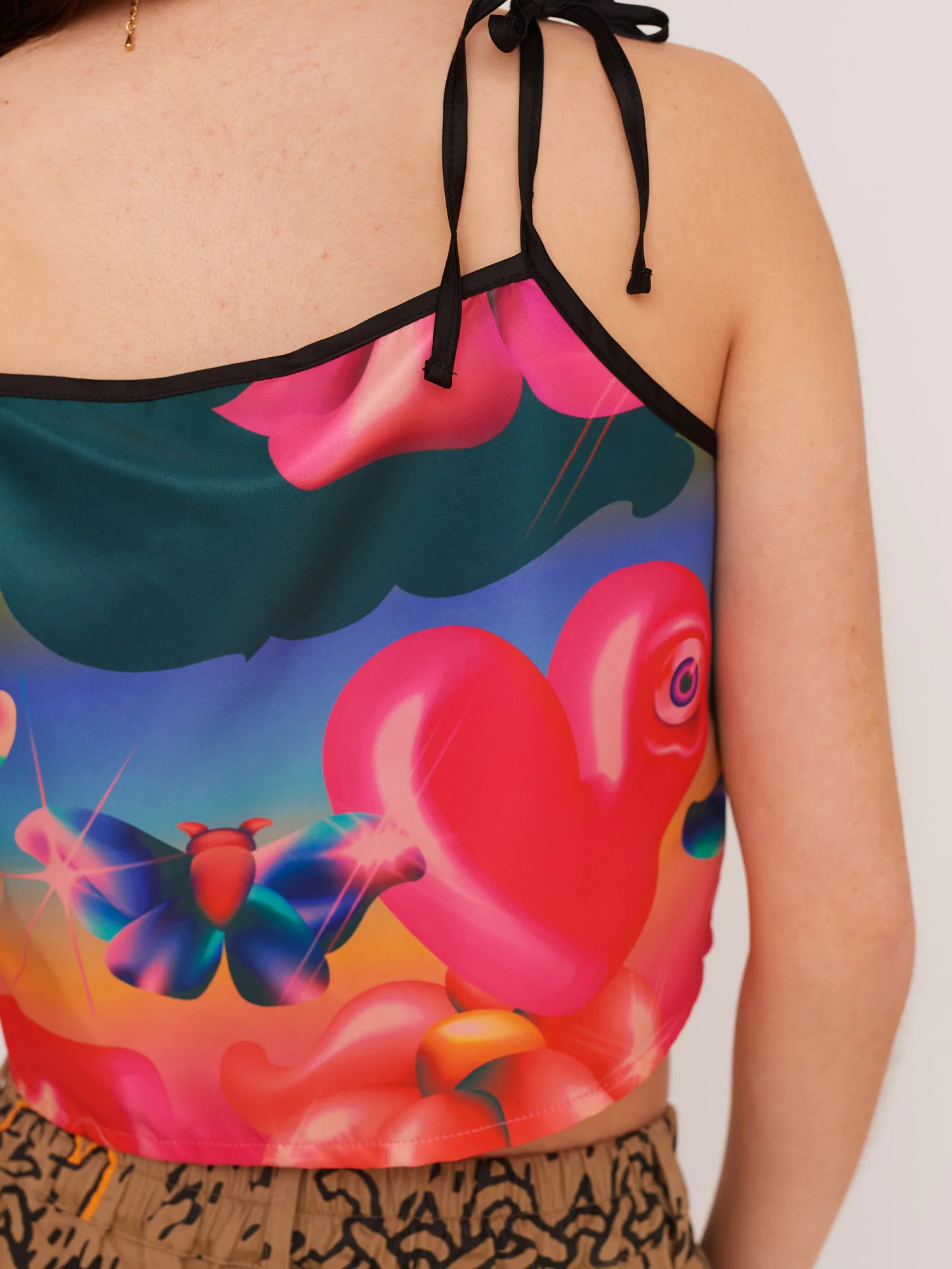 Favourite Things Tie Shoulder Top - Image 8