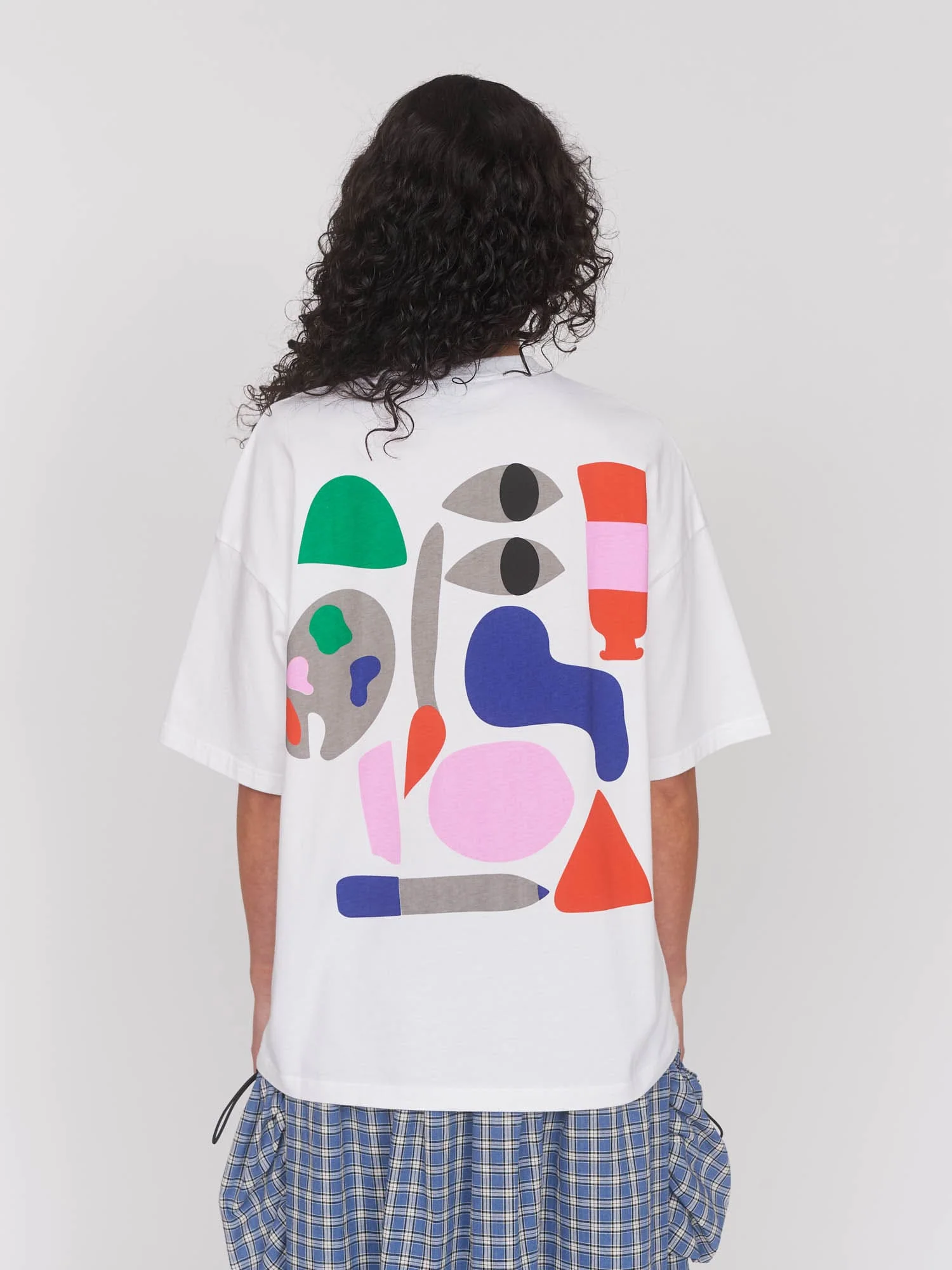 Feeling Arty White T-shirt
