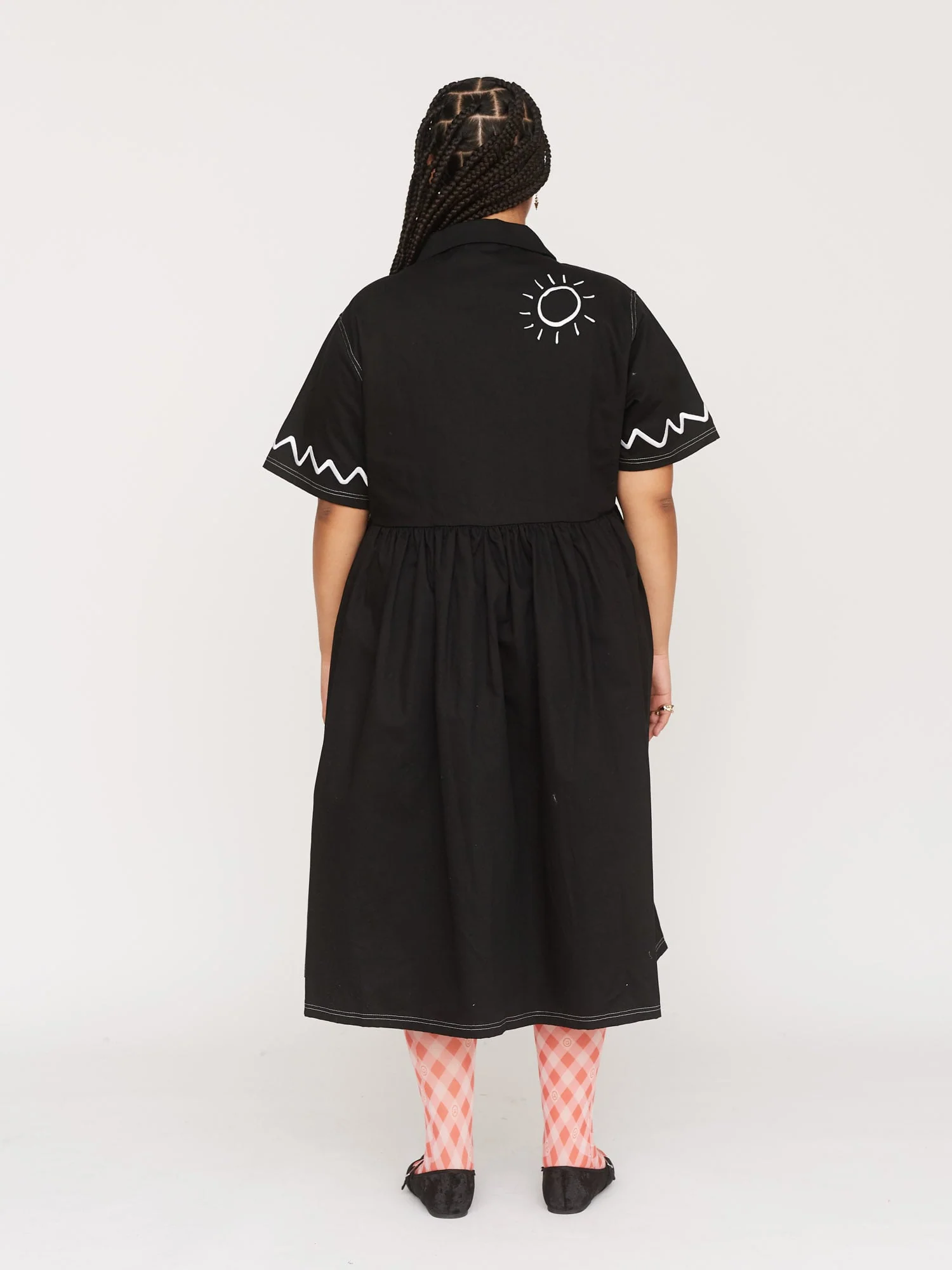Feeling Fine Smock Shirt Dress - Image 6