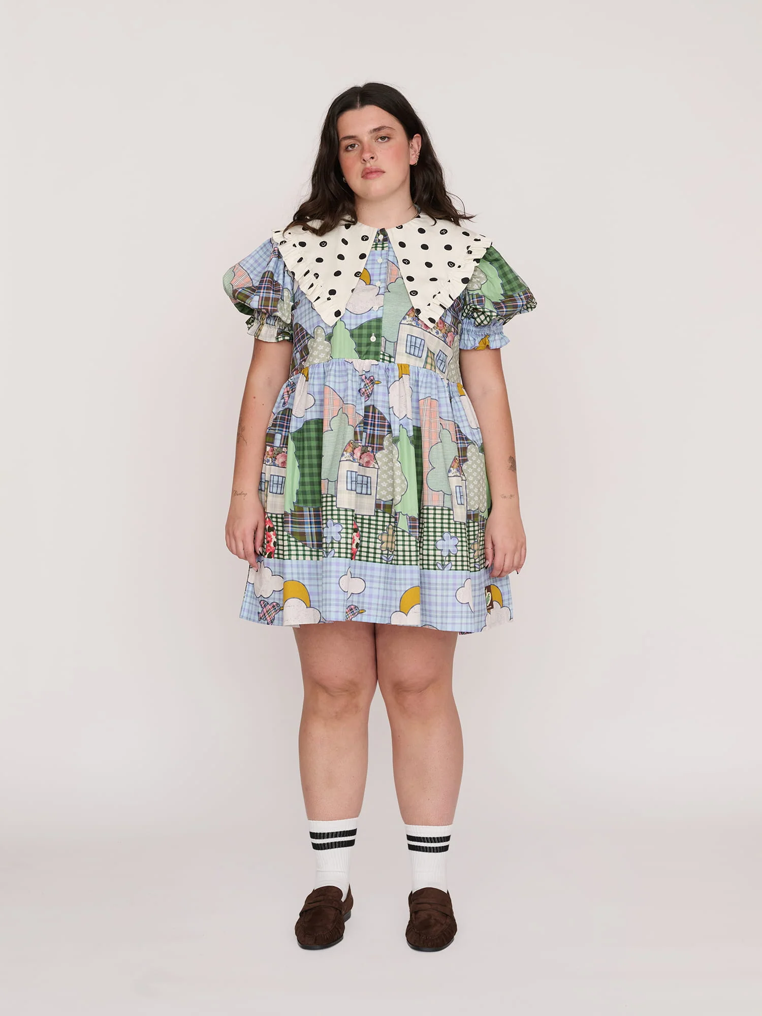 Fete Games Ruffle Collar Dress - Image 3