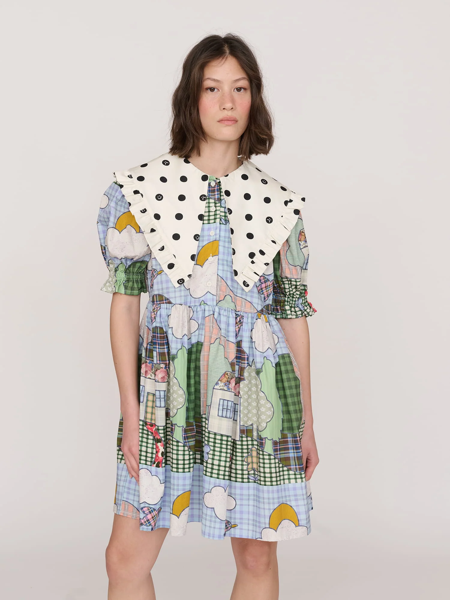 Fete Games Ruffle Collar Dress - Image 6