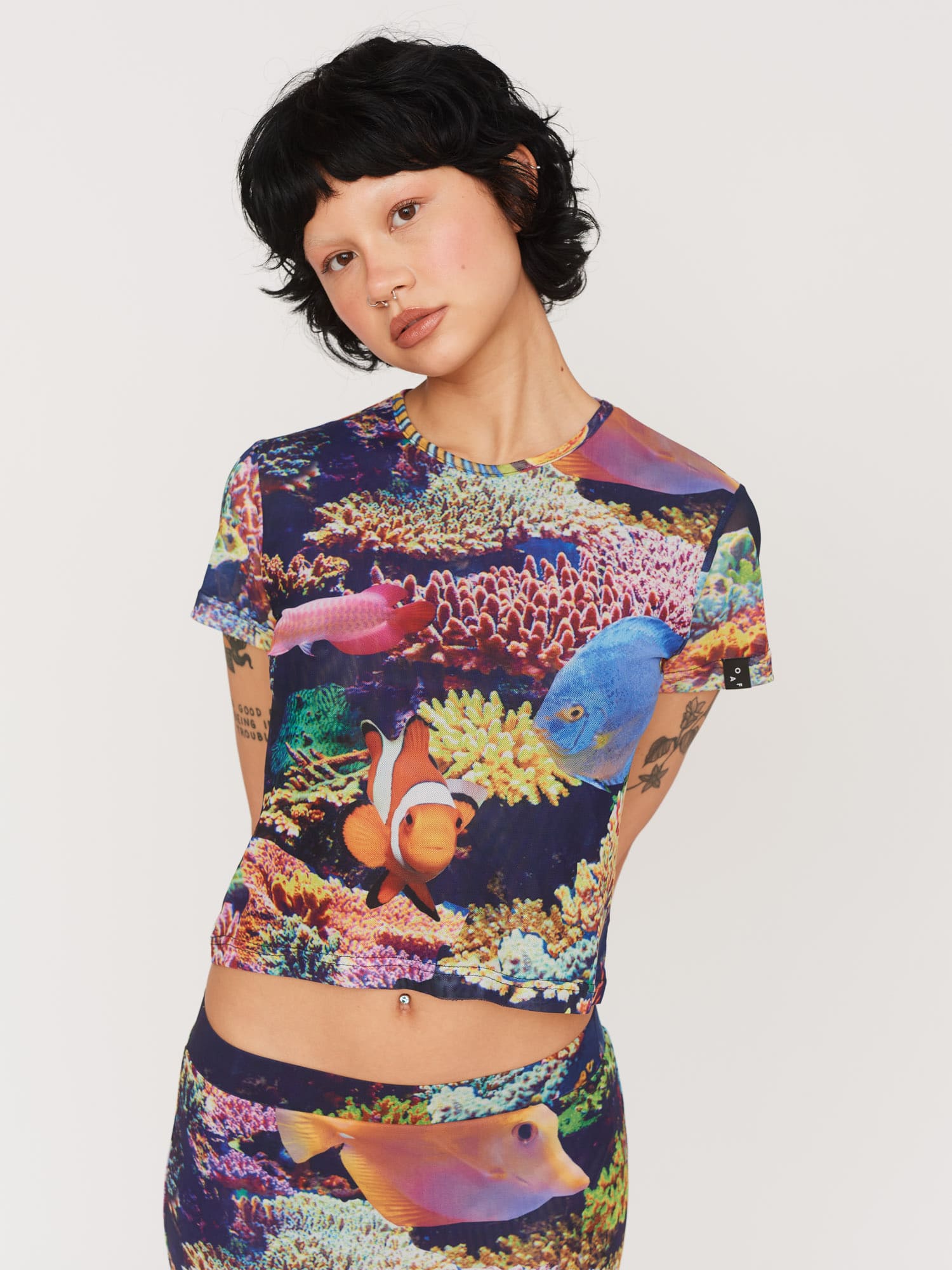 Fish Tank Mesh Tee