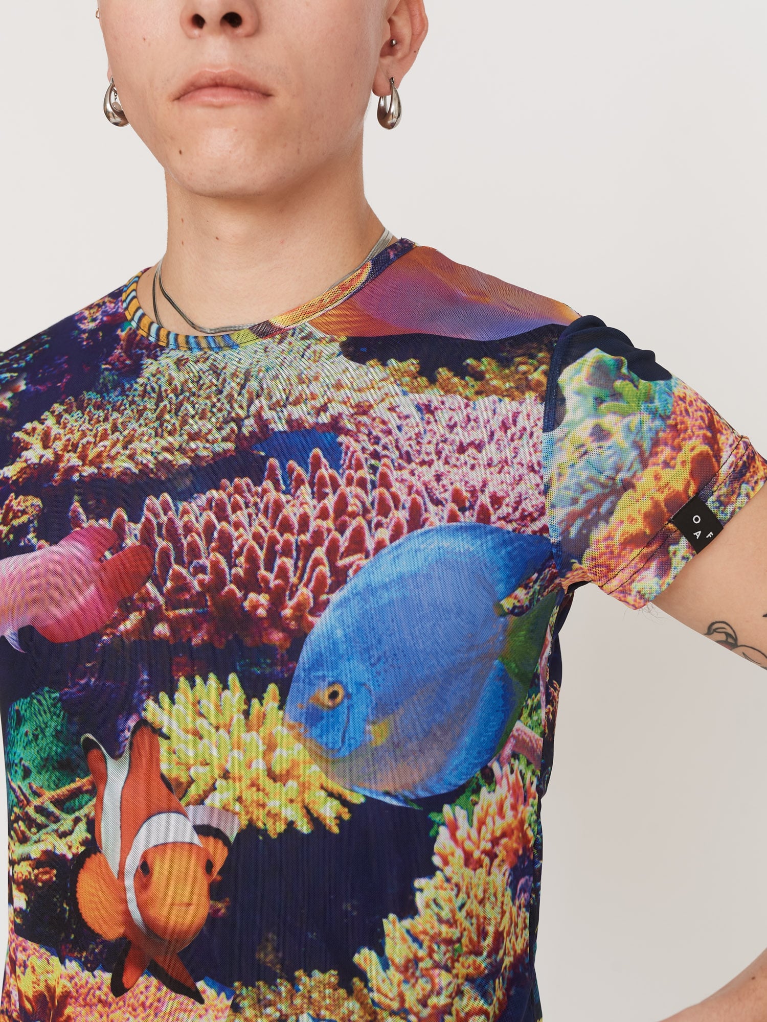 Fish Tank Mesh Tee - Image 6