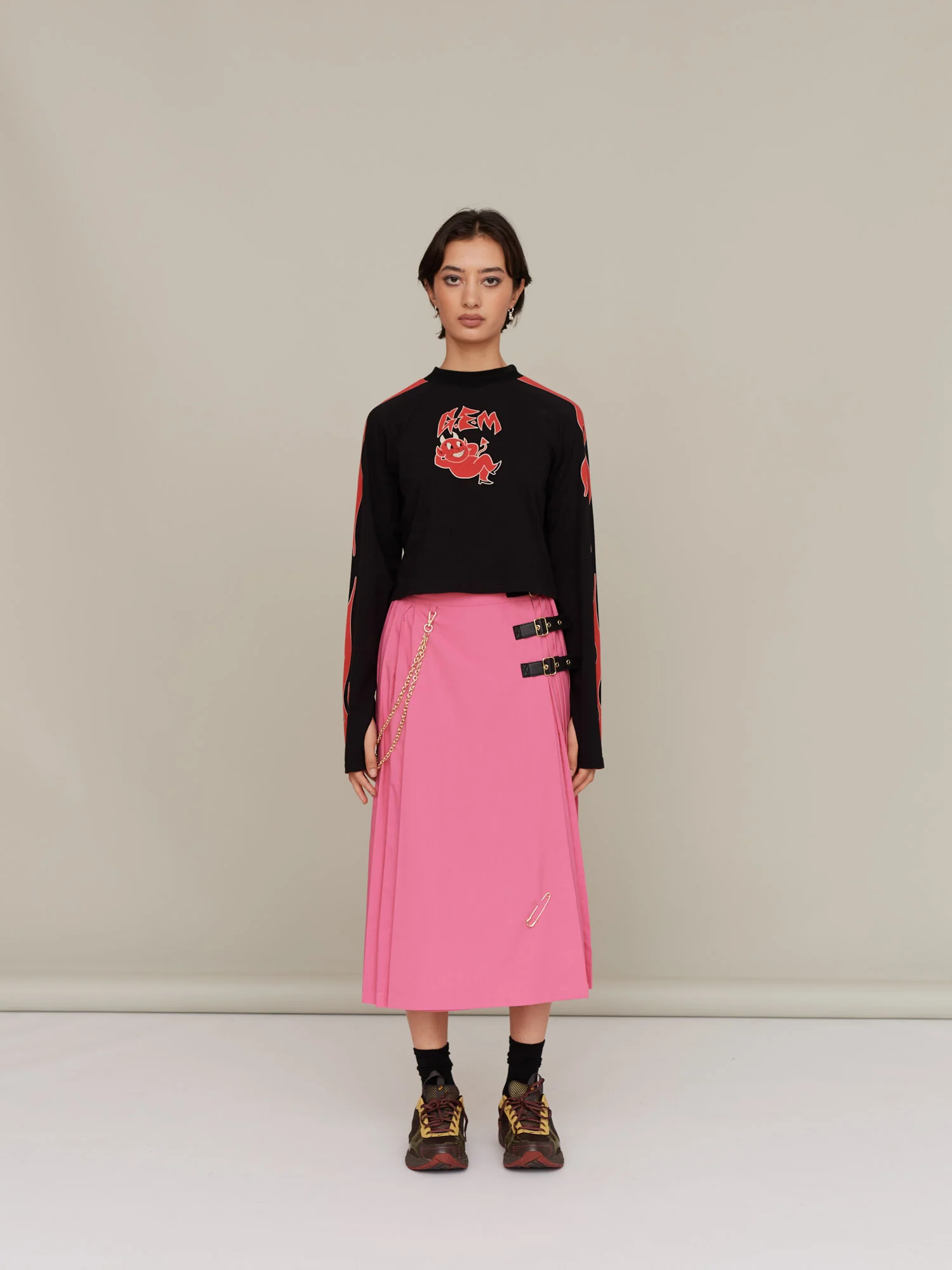 G.E.M Flaming Long Sleeve Tee - Image 3