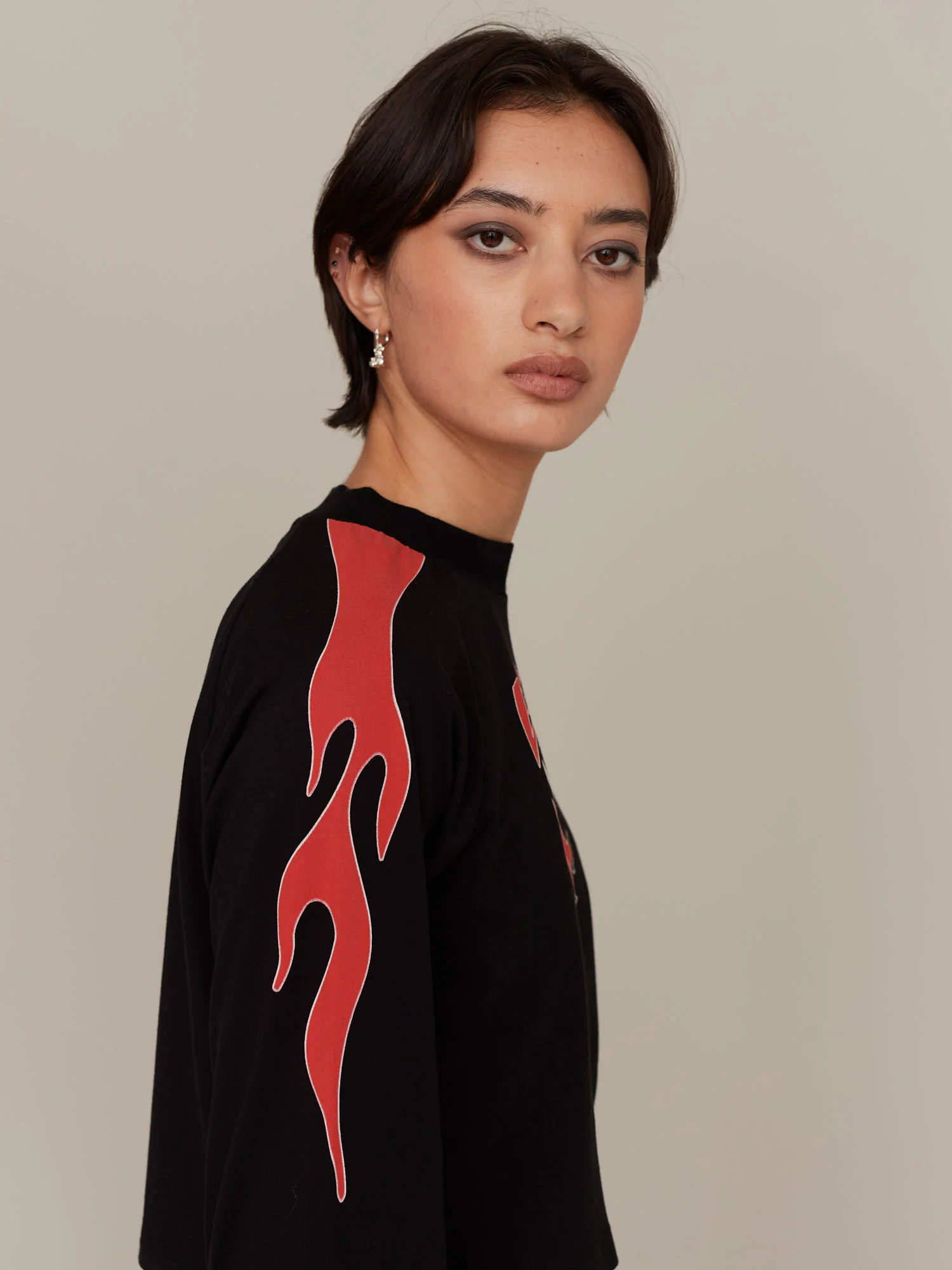 G.E.M Flaming Long Sleeve Tee - Image 4