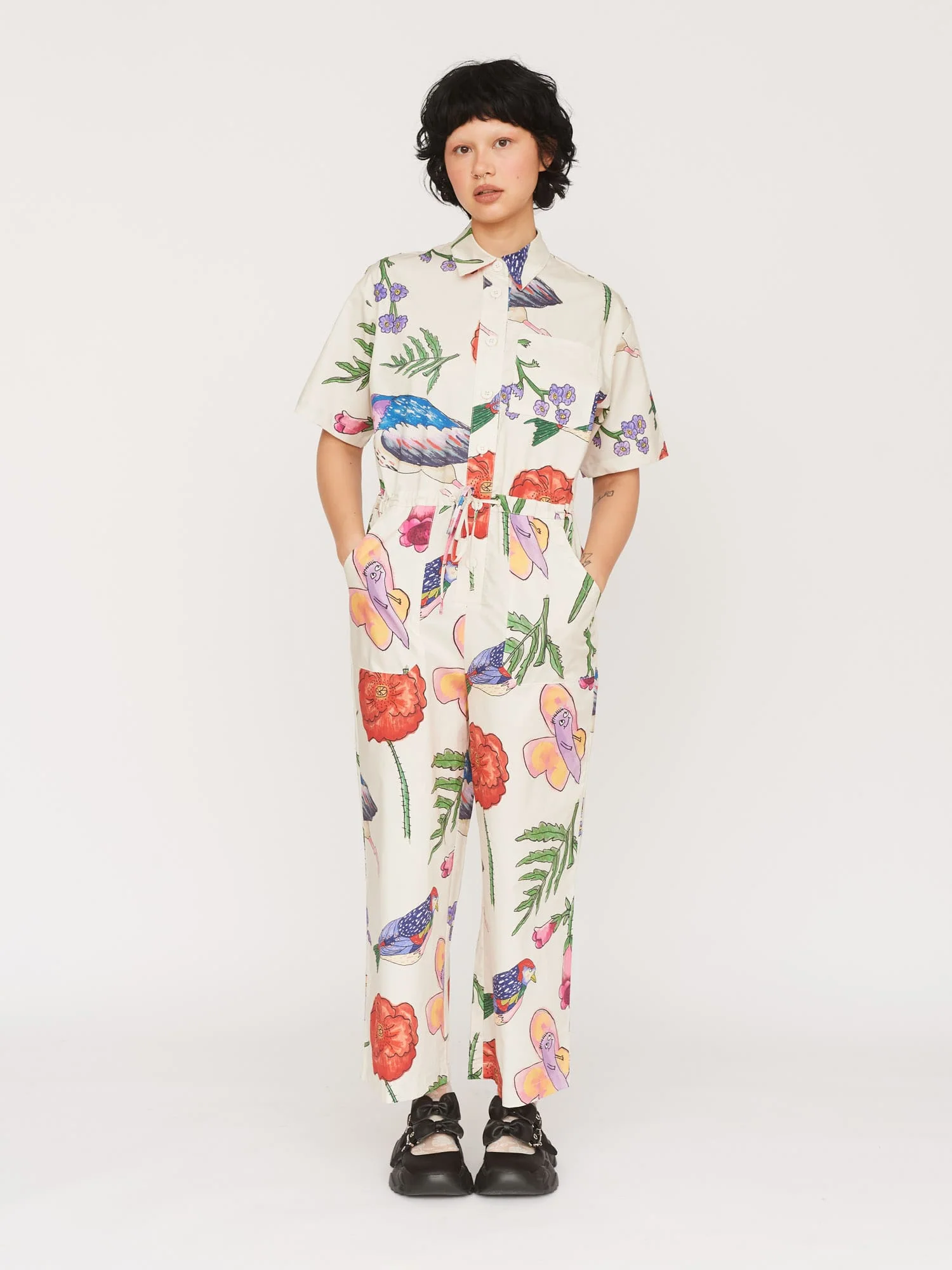 Flora and Fauna Jumpsuit
