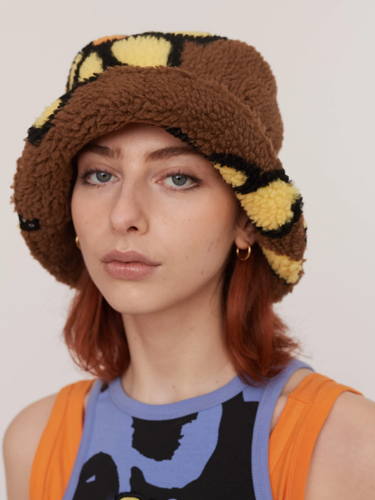 Flower Fleece Hat - Image 2