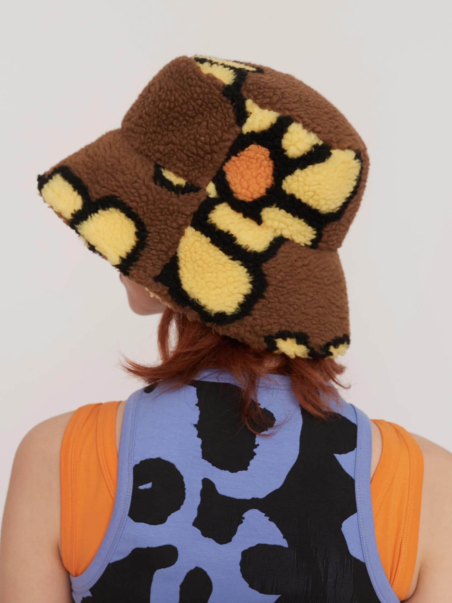 Flower Fleece Hat - Image 4