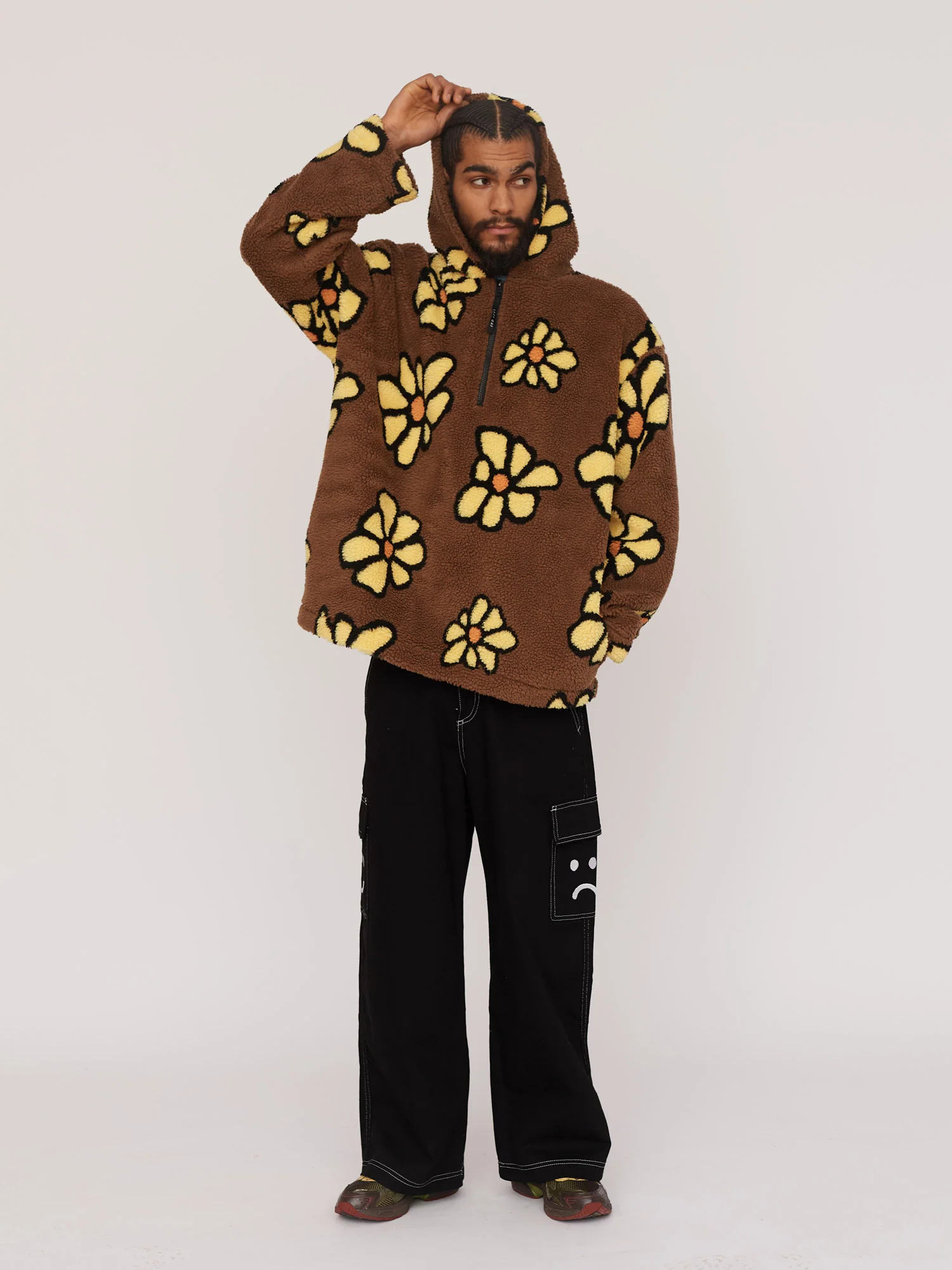 Flower Fleece Hoodie - Image 8