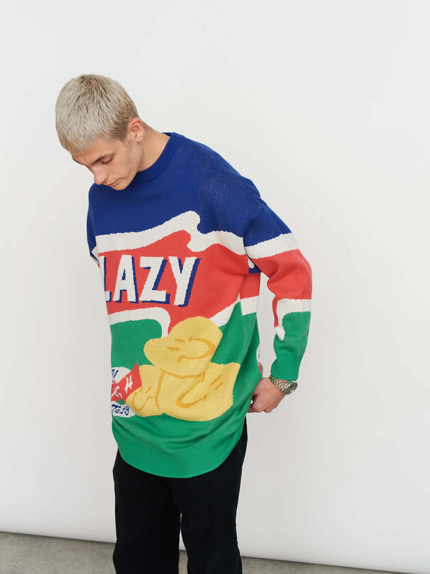 Fresh And Tasty Knitted Longline Jumper - Image 3