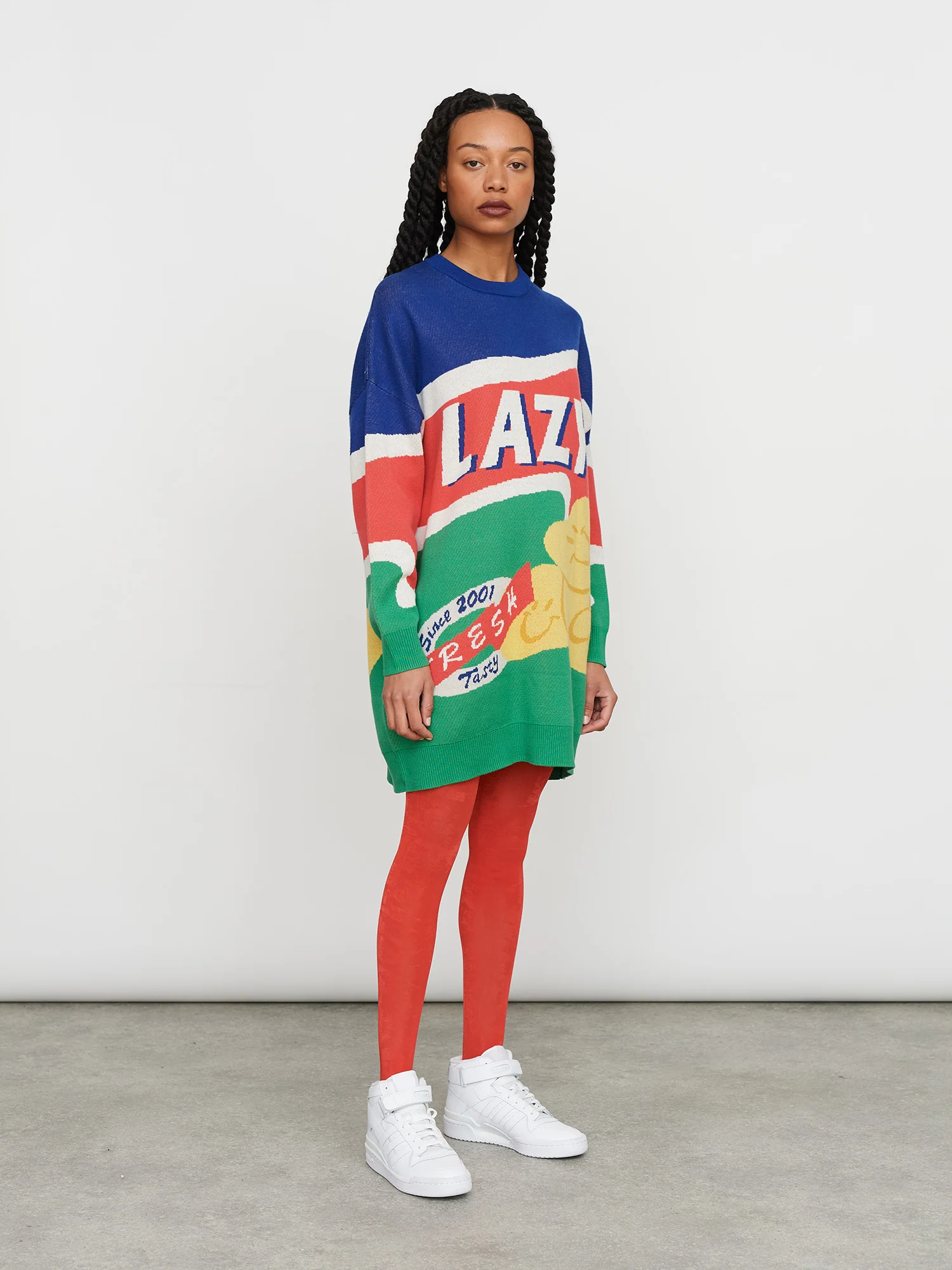 Fresh And Tasty Knitted Longline Jumper - Image 4