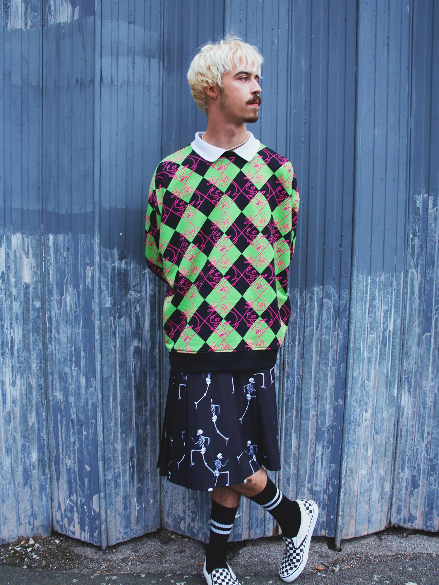 Frog Argyle Sweatshirt - Image 4
