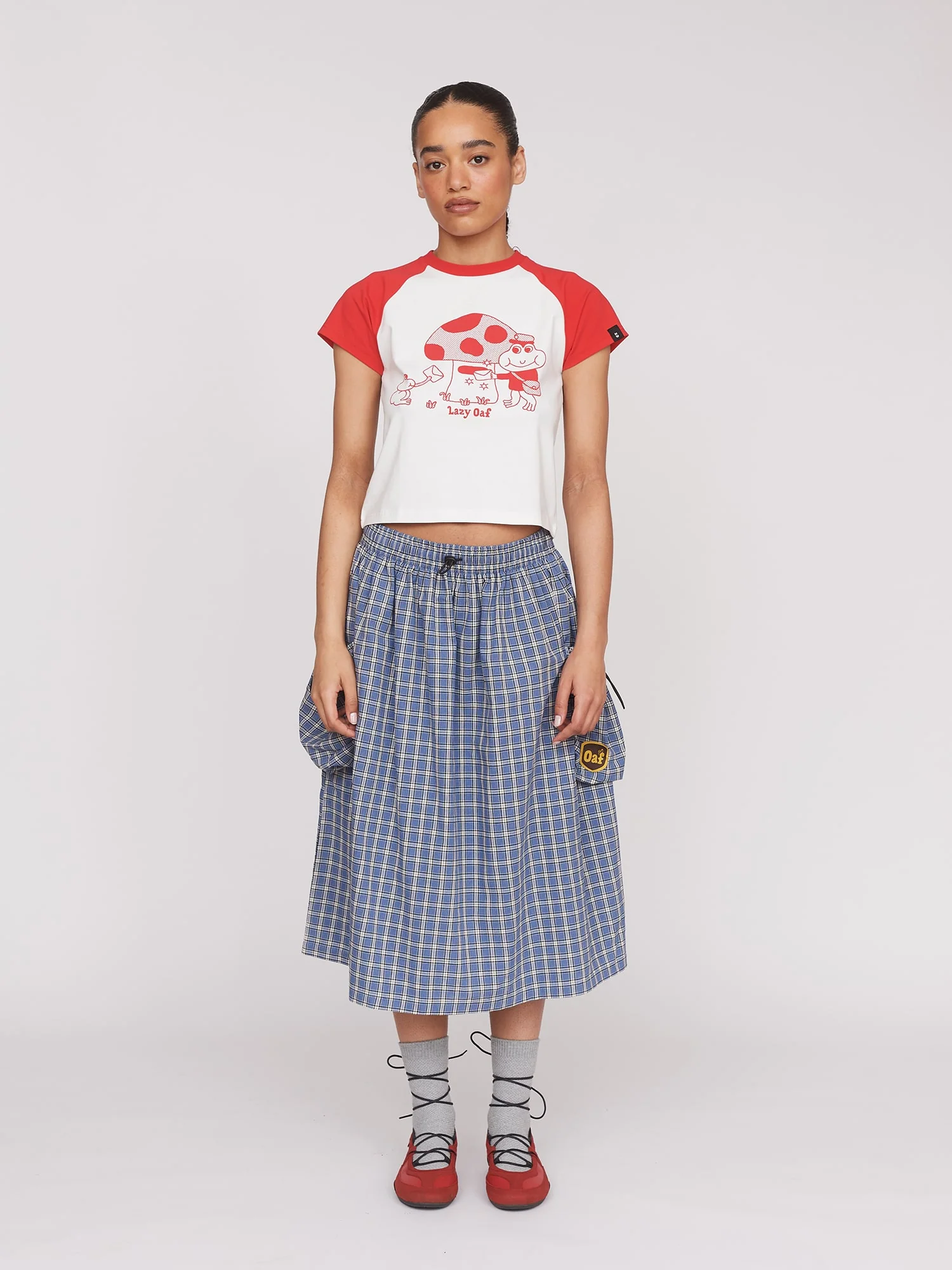 Frog Delivery Raglan Fitted Tee