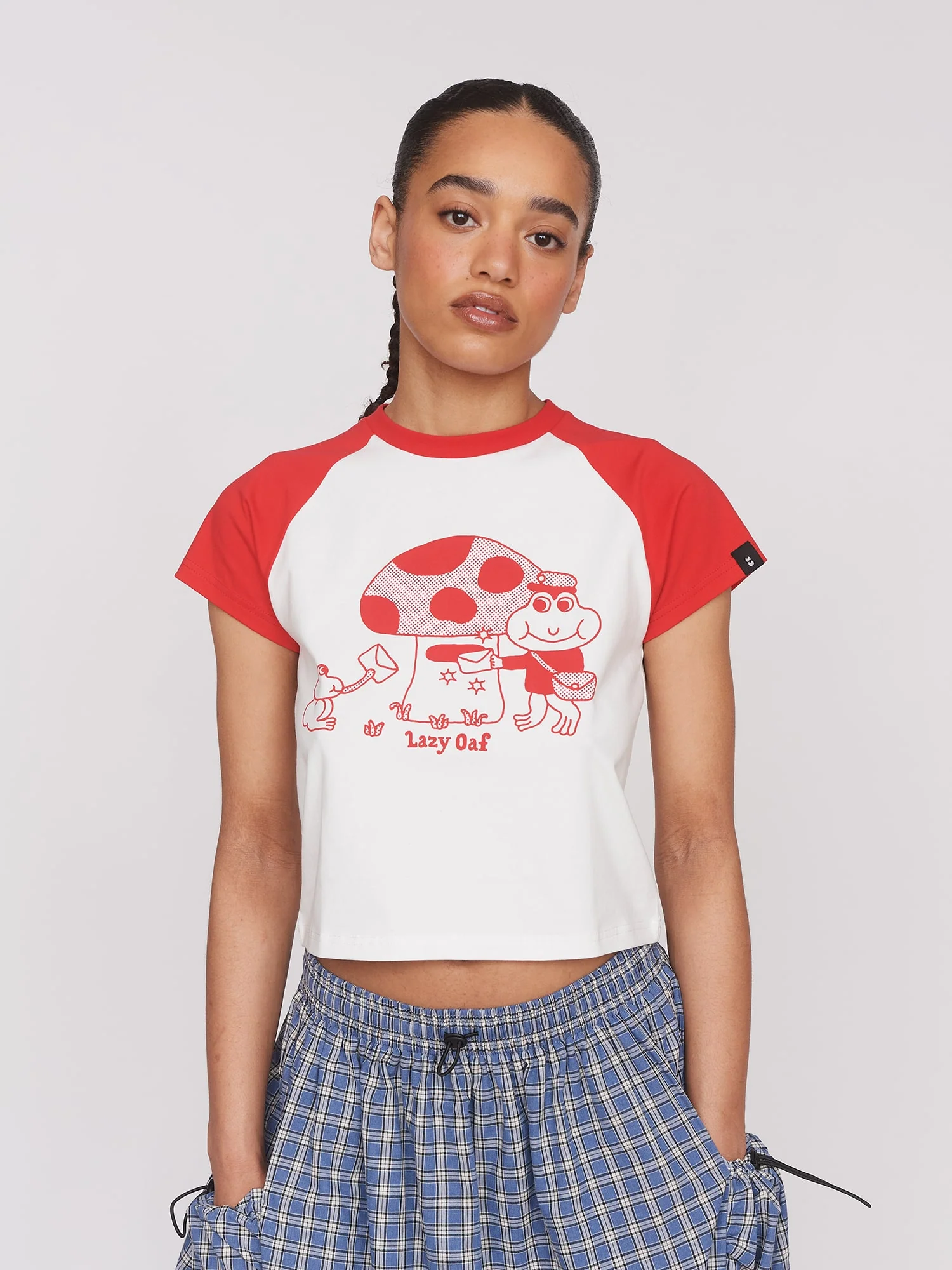 Frog Delivery Raglan Fitted Tee - Image 2